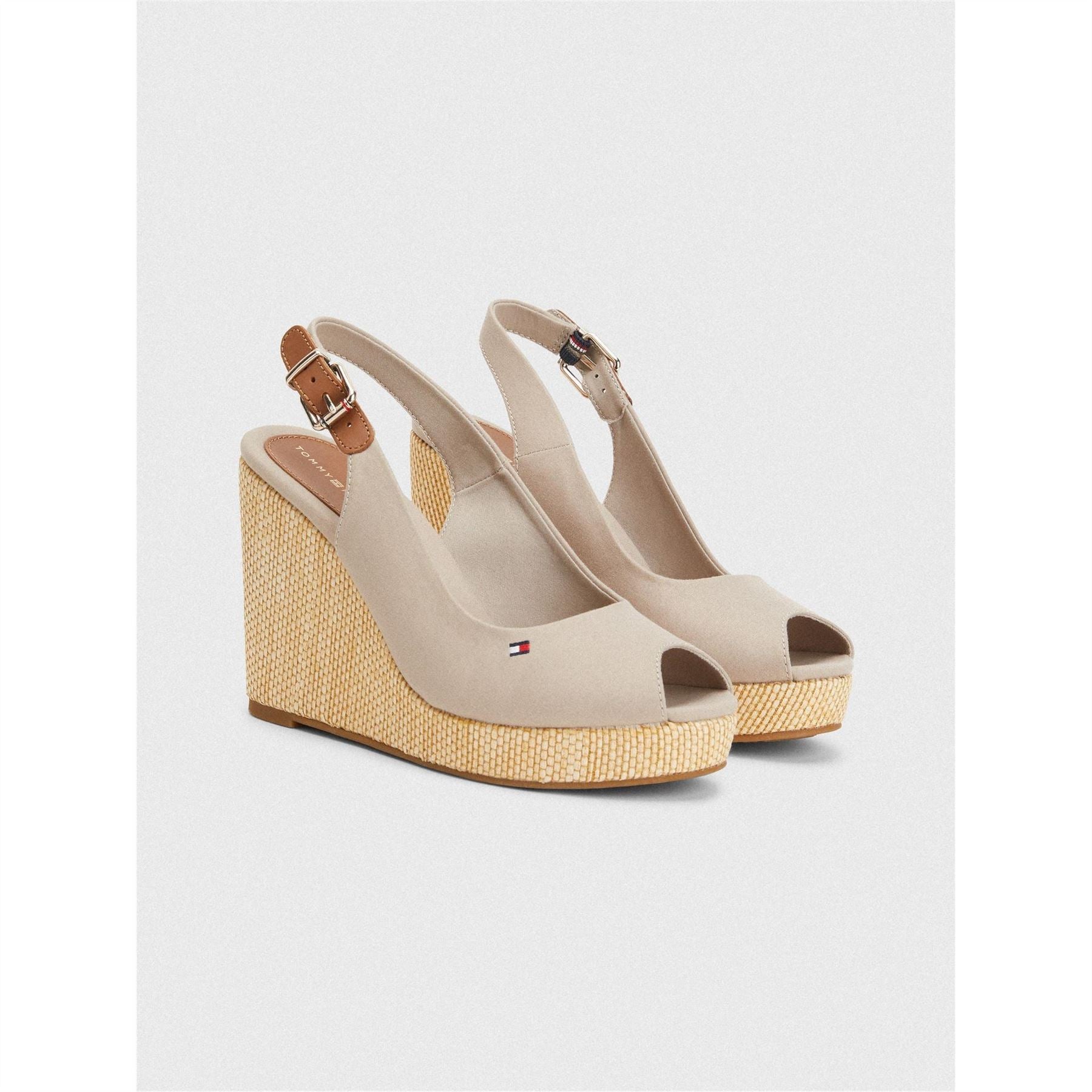 Tommy Hilfiger Elena Sling Back Wedges