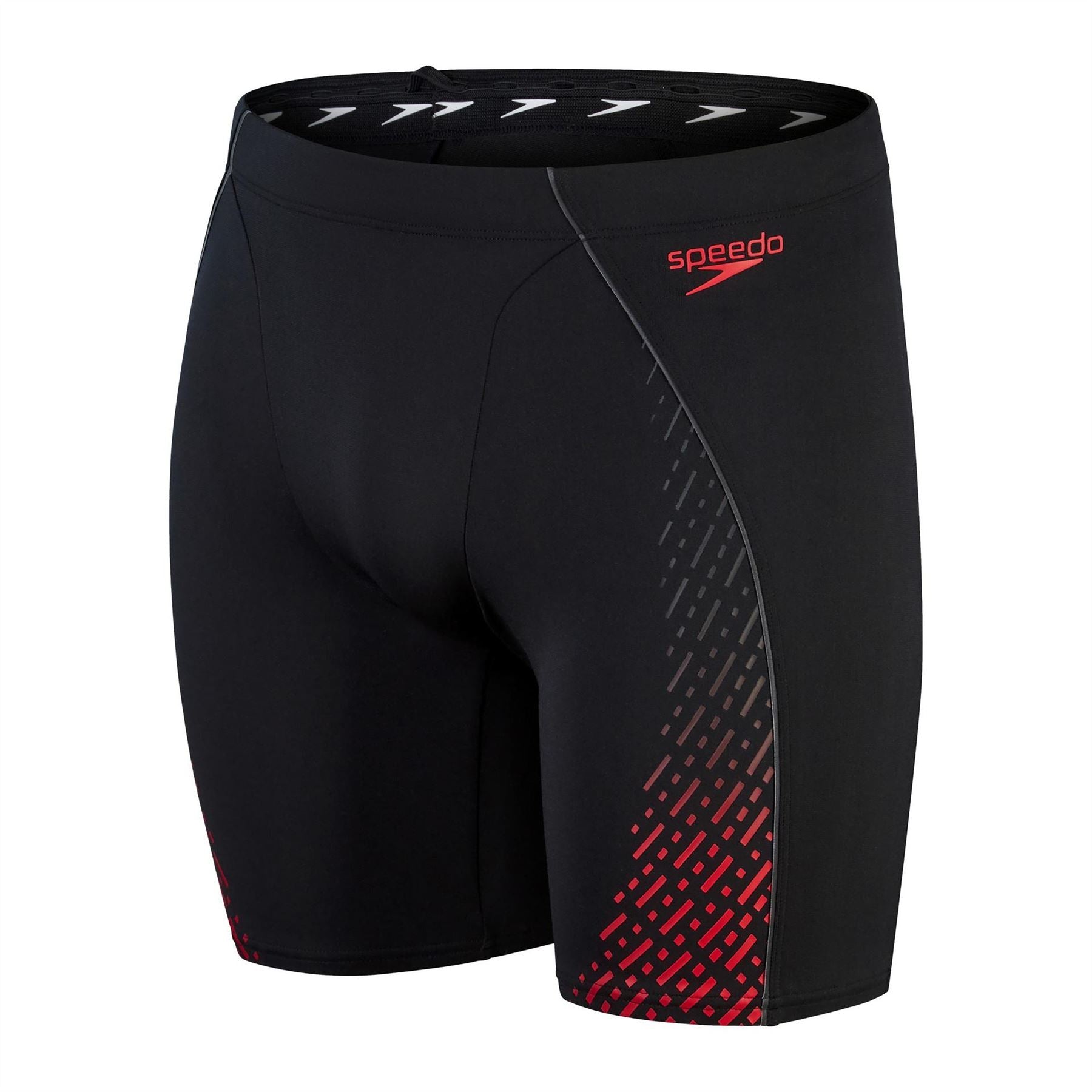 Speedo Compression Fit Mid Jammer Short