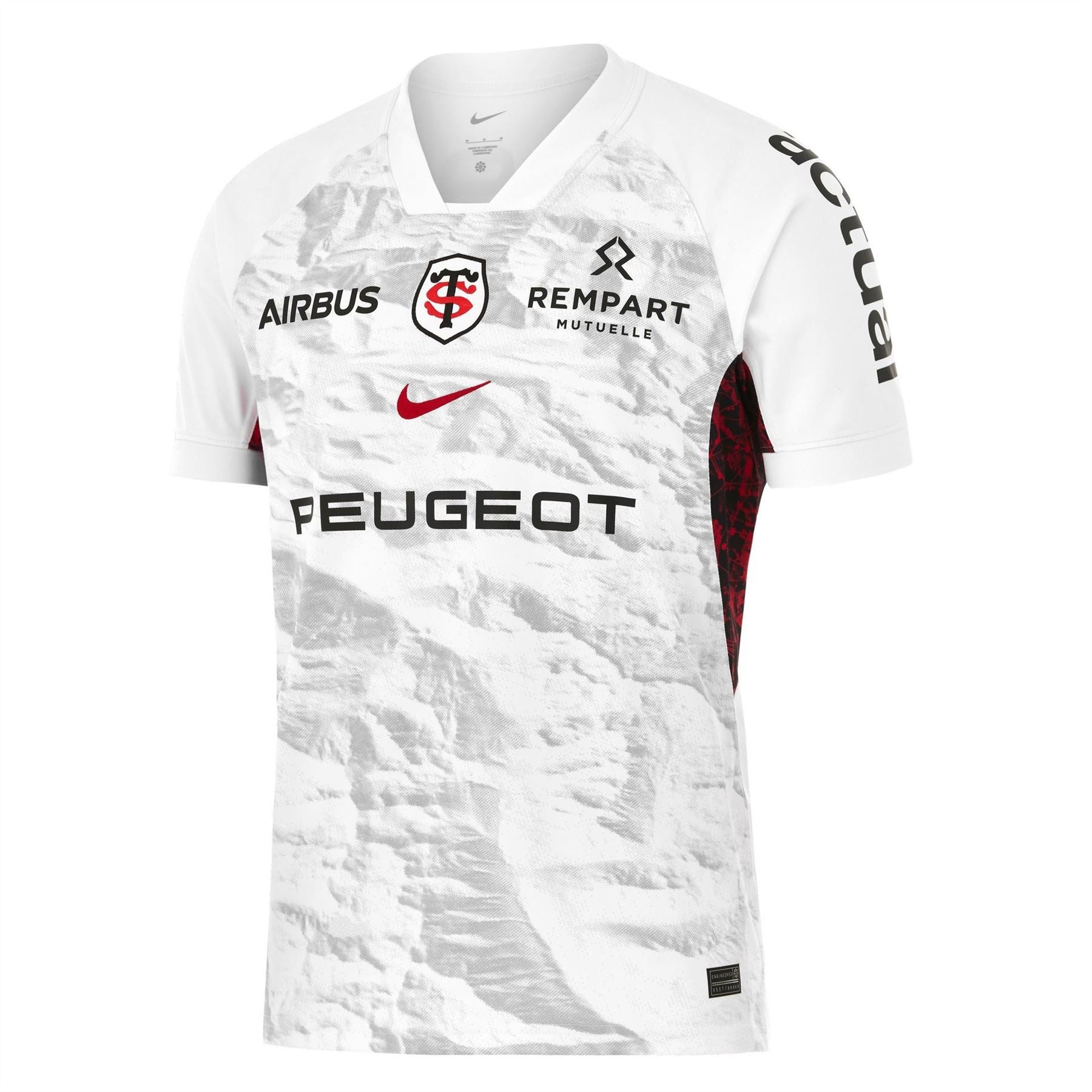Nike Away Short Sleeve Dri Fit Rugby Shirt