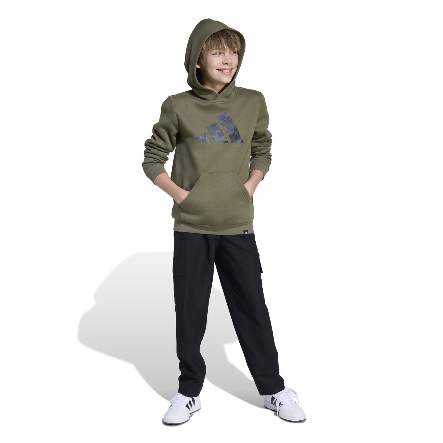 adidas Camo Graphic Hoodie Kids