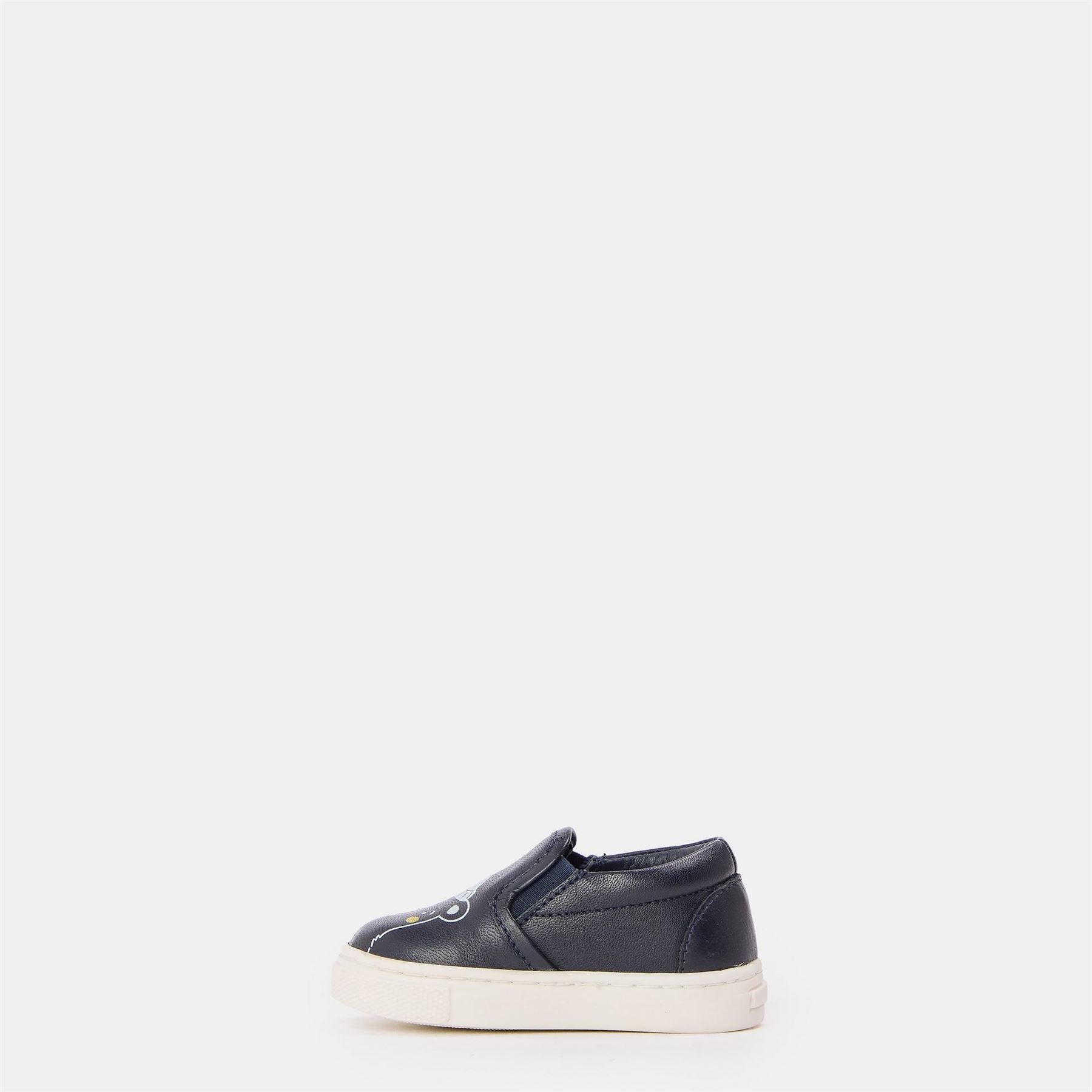 Carrement Beau Cat Graphic Print Crib Sneakers