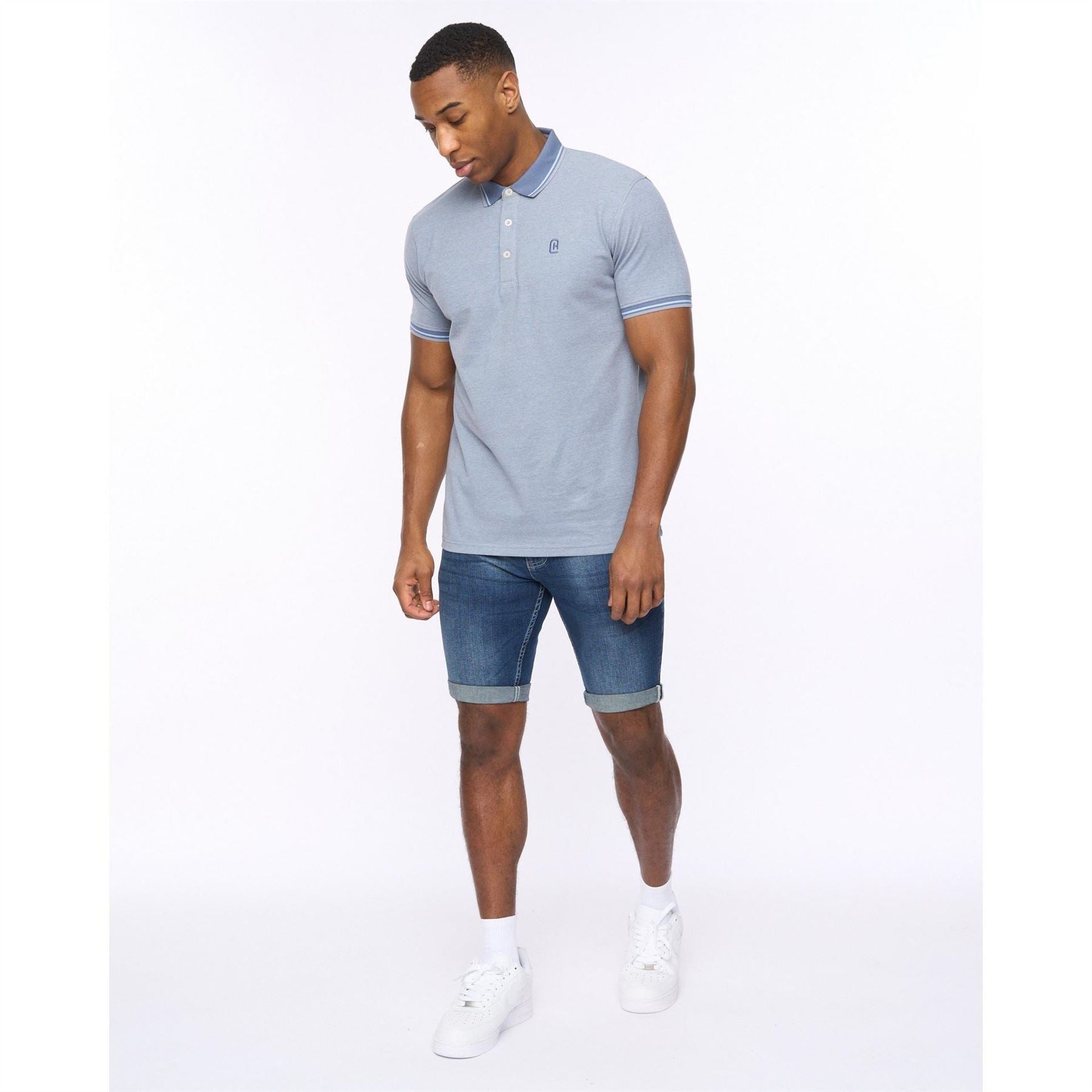 Crosshatch Tonwin Denim Shorts