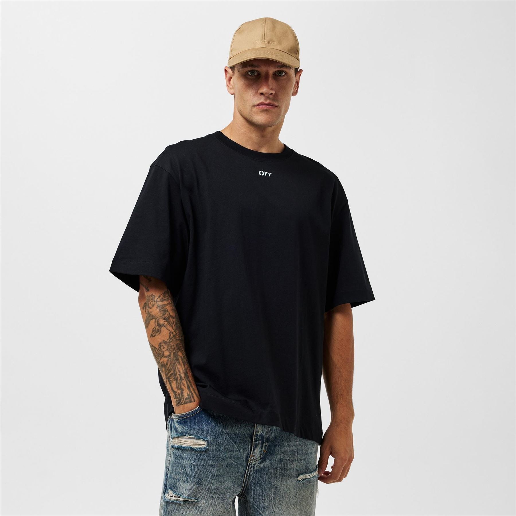 Off White Arrow Skate Regular Fit T-Shirt