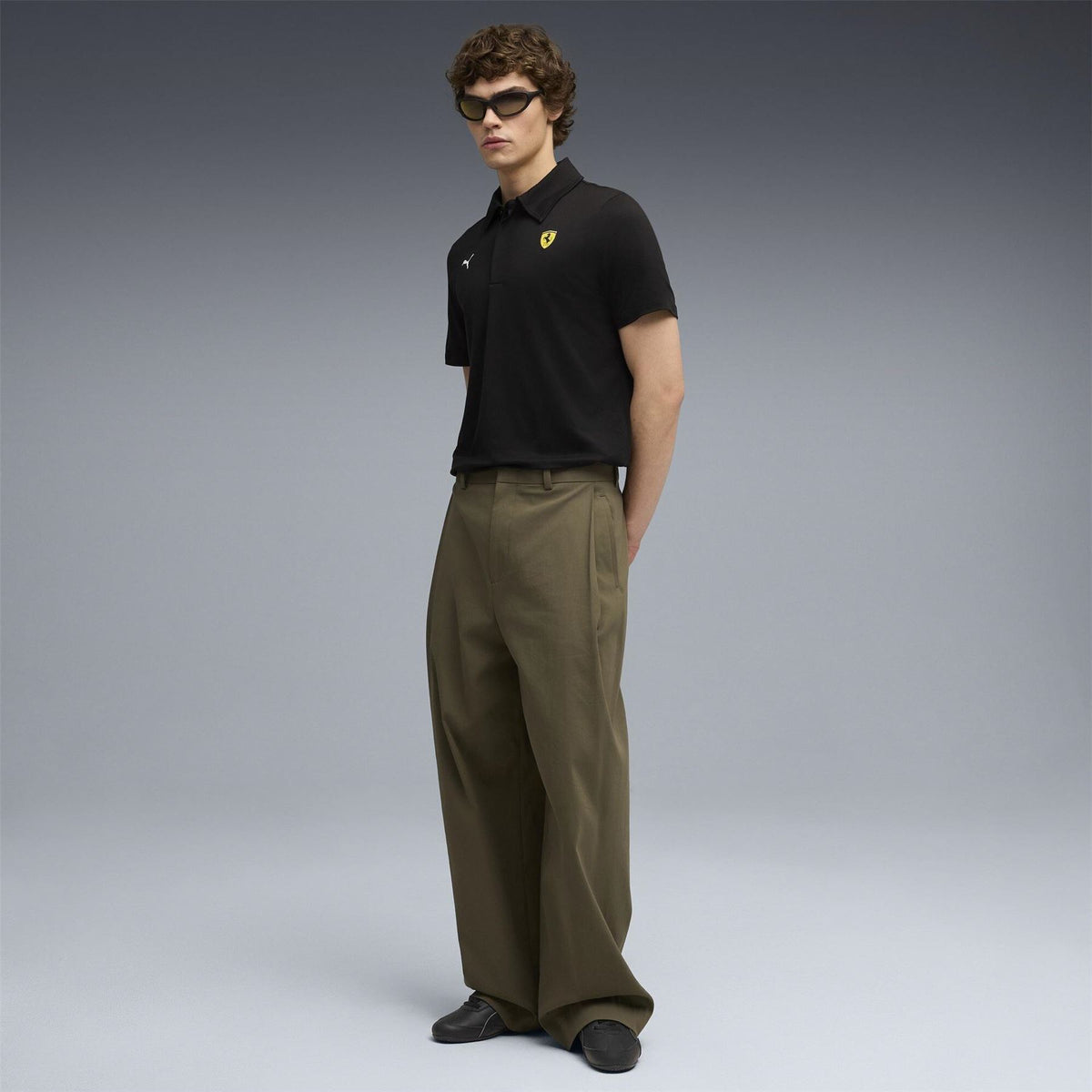 Puma Ferrari Sportswear Cloudspun Short Sleeve Polo