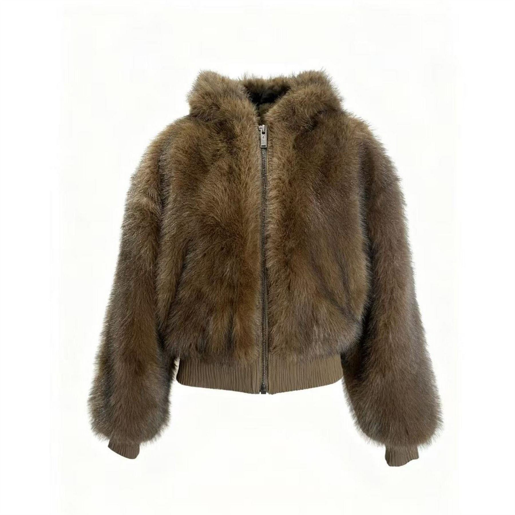 Kangol  Fuax Fur Jacket Ld54