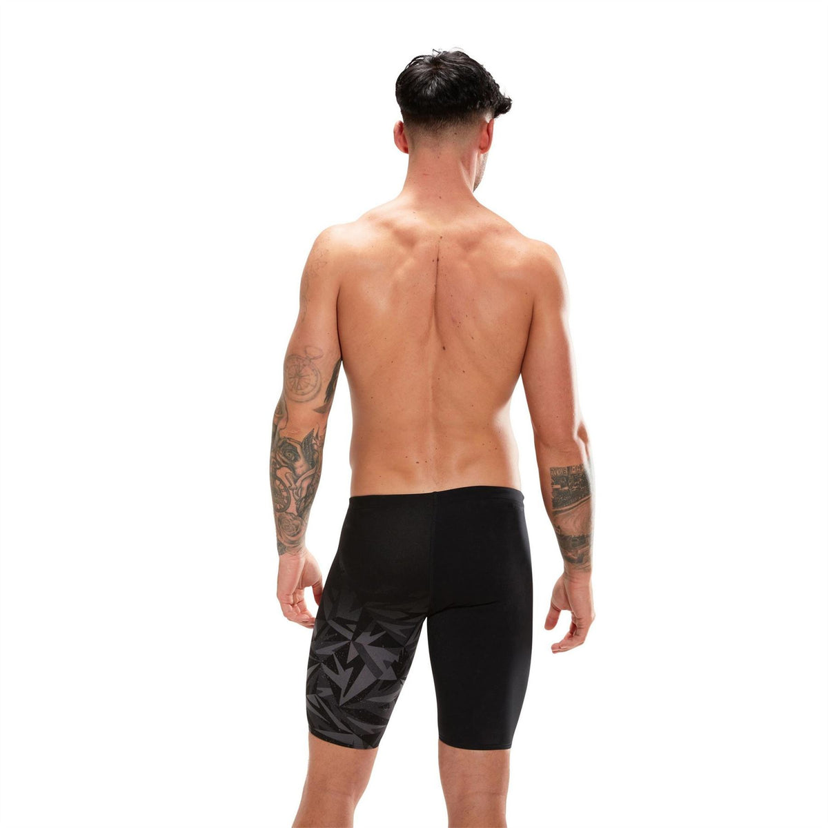 Speedo Mens Placement V Cut Jammer Shorts