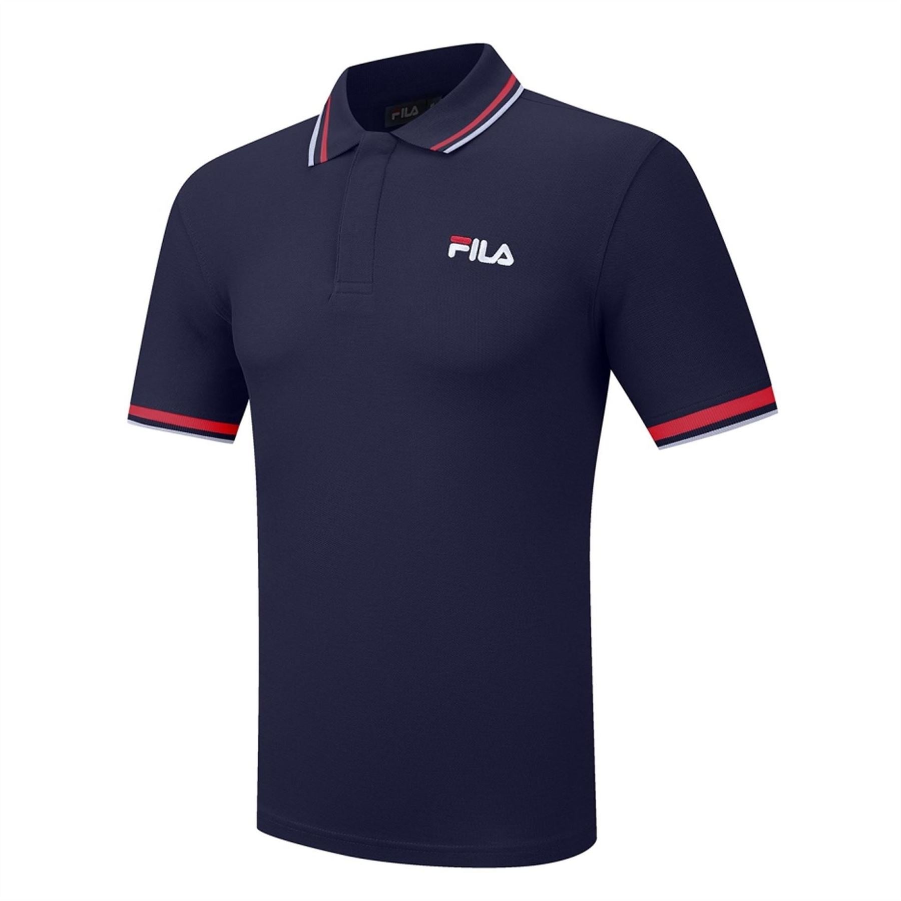 Fila Bowey Short Sleeve Tipping Polo Shirt