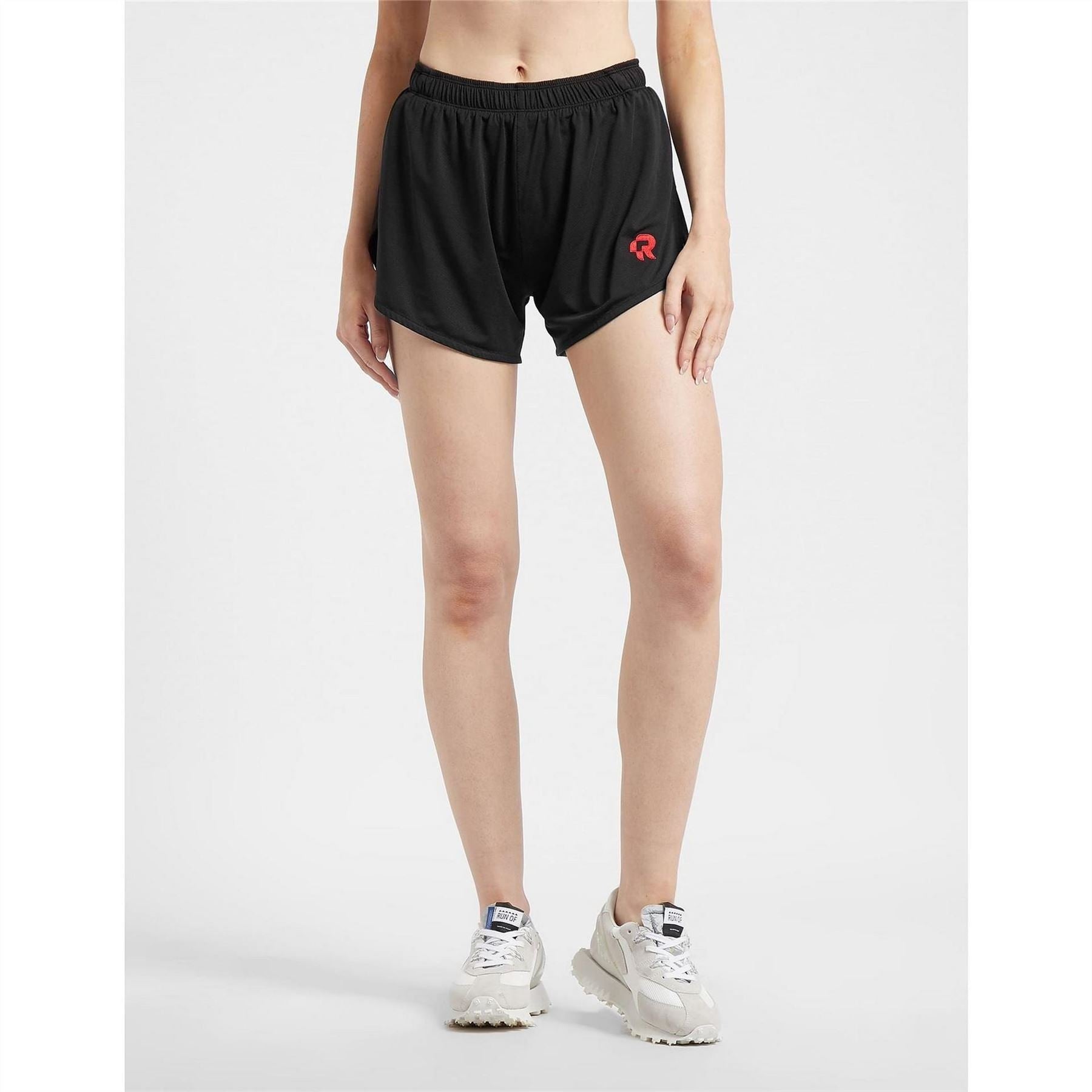Red Run Running Shorts