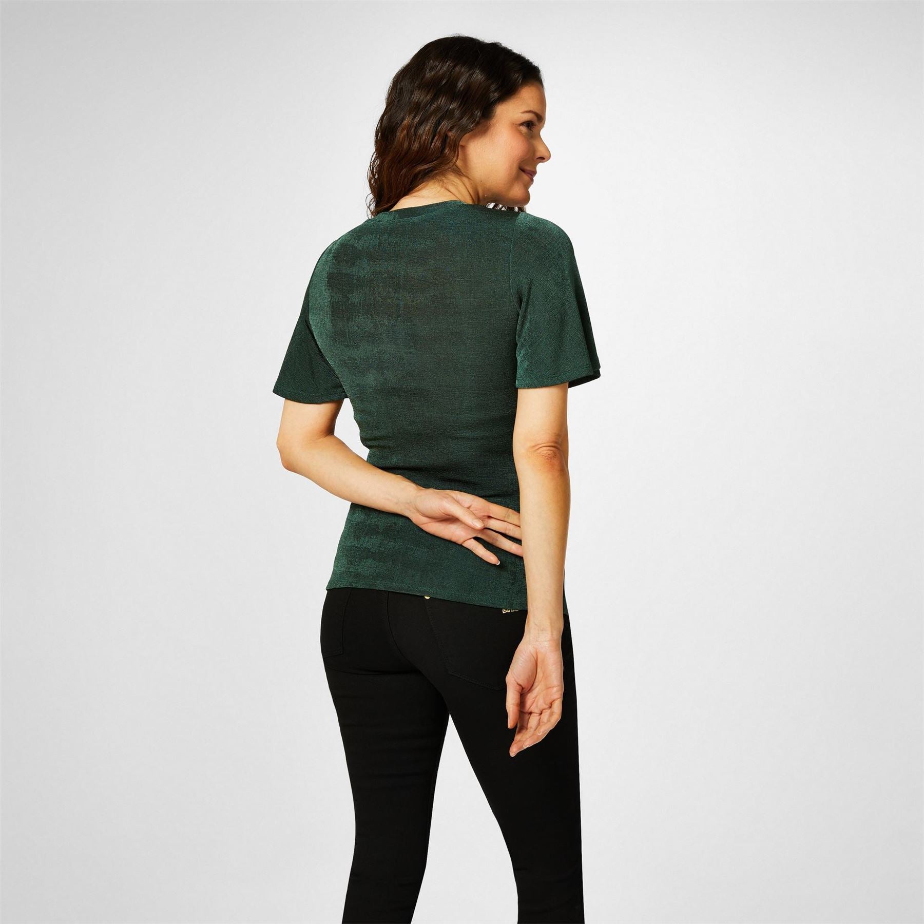 Biba Keyhole Jersey Top