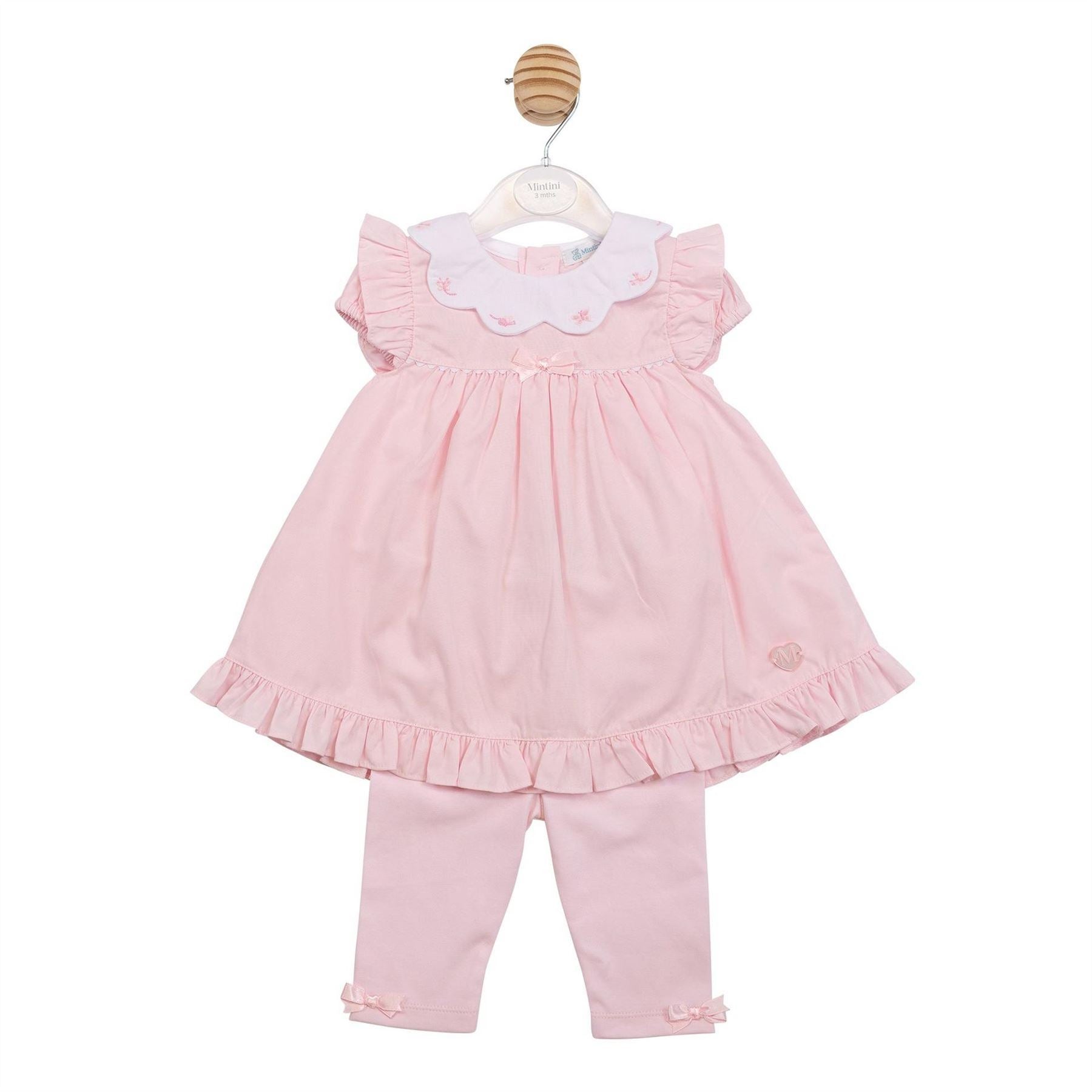 Mintini Baby Dress And Legging Set