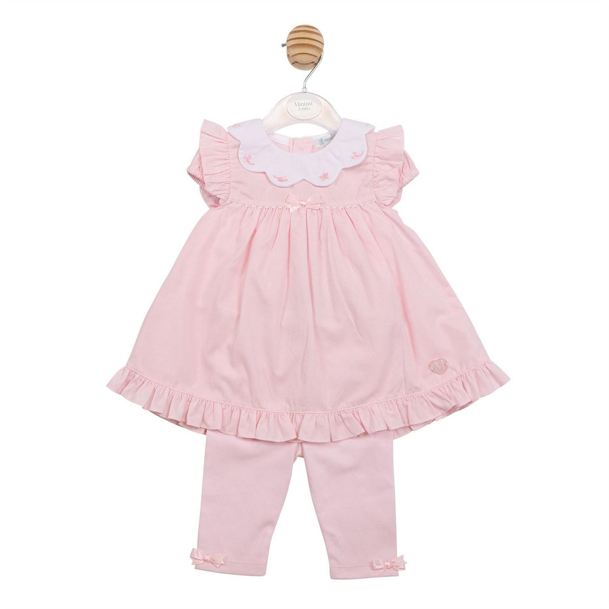 Mintini Baby Dress And Legging Set