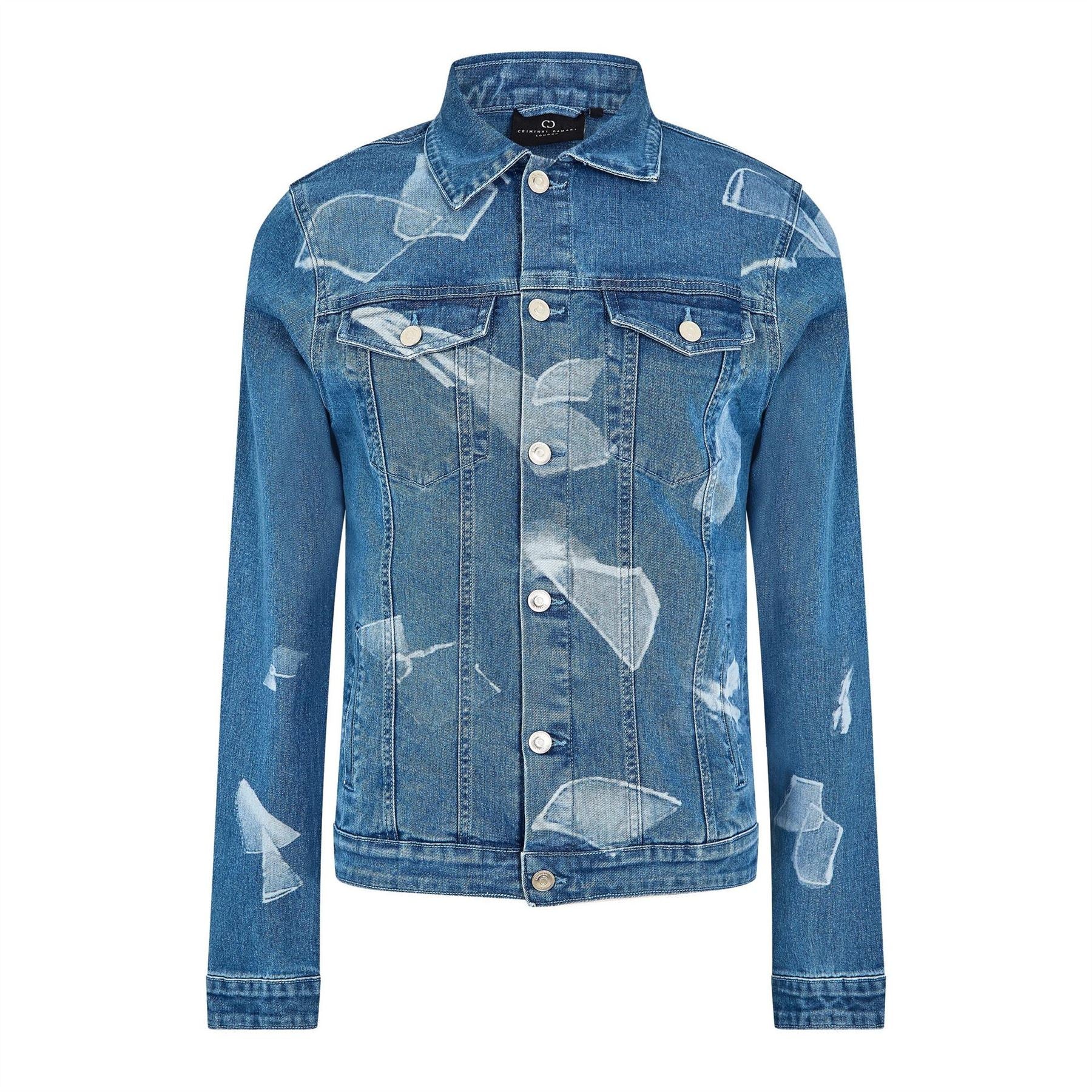 Criminal Damage Mens Shard Denim Jacket