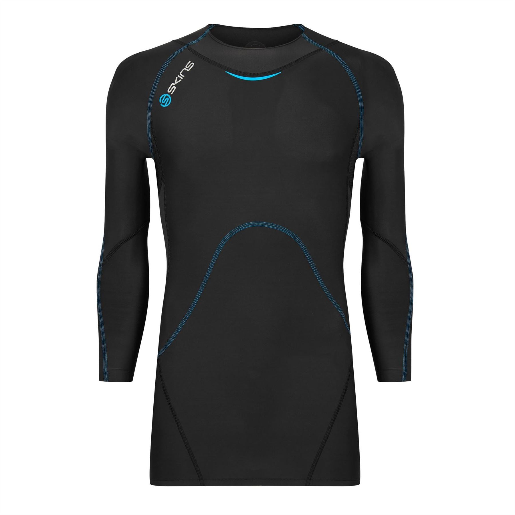 Skins Coldblack Long Sleeve Performance Gym Top