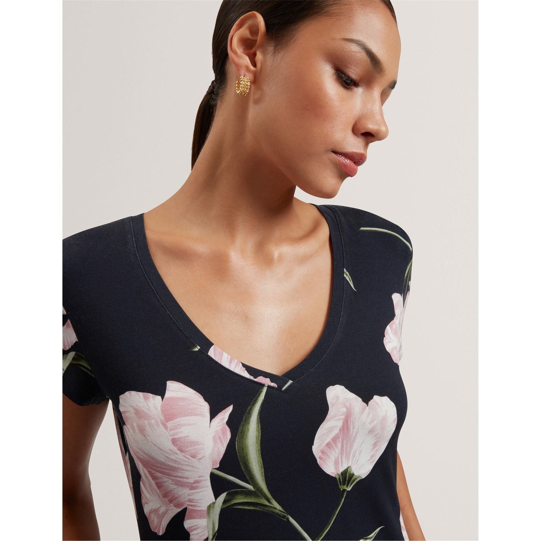 Ted Baker Printed Slim Fit T-Shirt