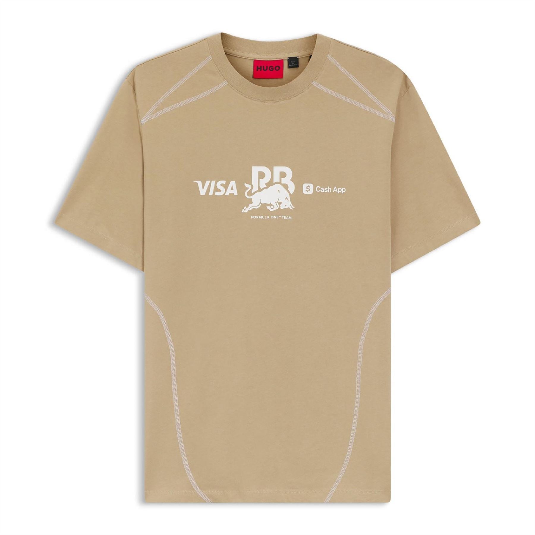 Hugo Wordmark Graphic Crew Neck Short Sleeve Competition T-Shirt