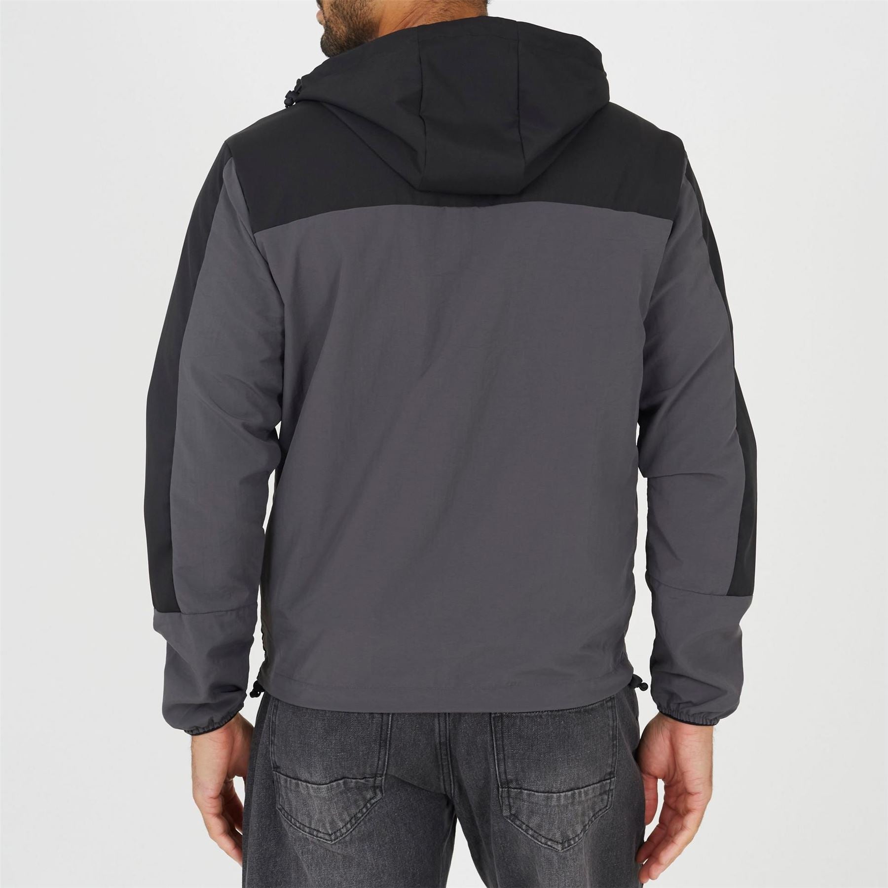 Brave Soul Colour Block Windrunner Windbreaker