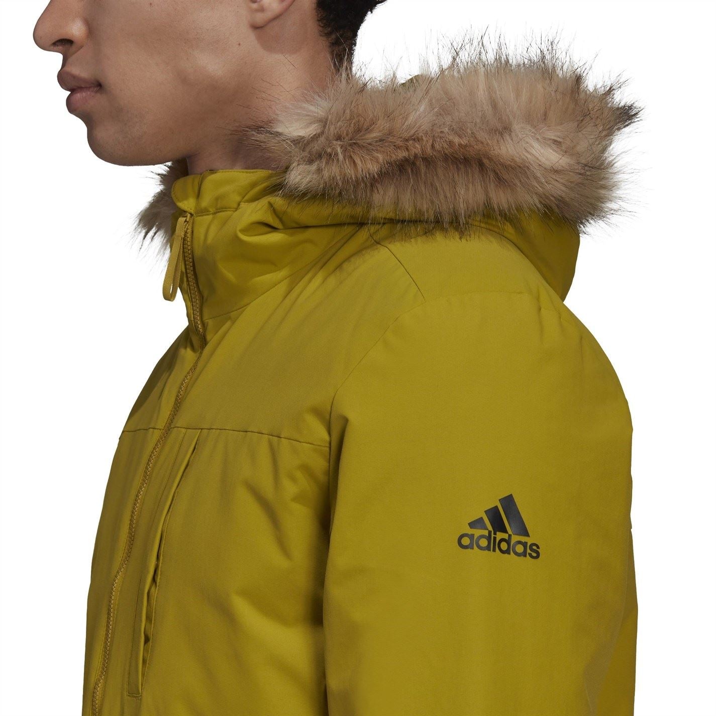 adidas Mens Utilitas Hooded Parka Jacket