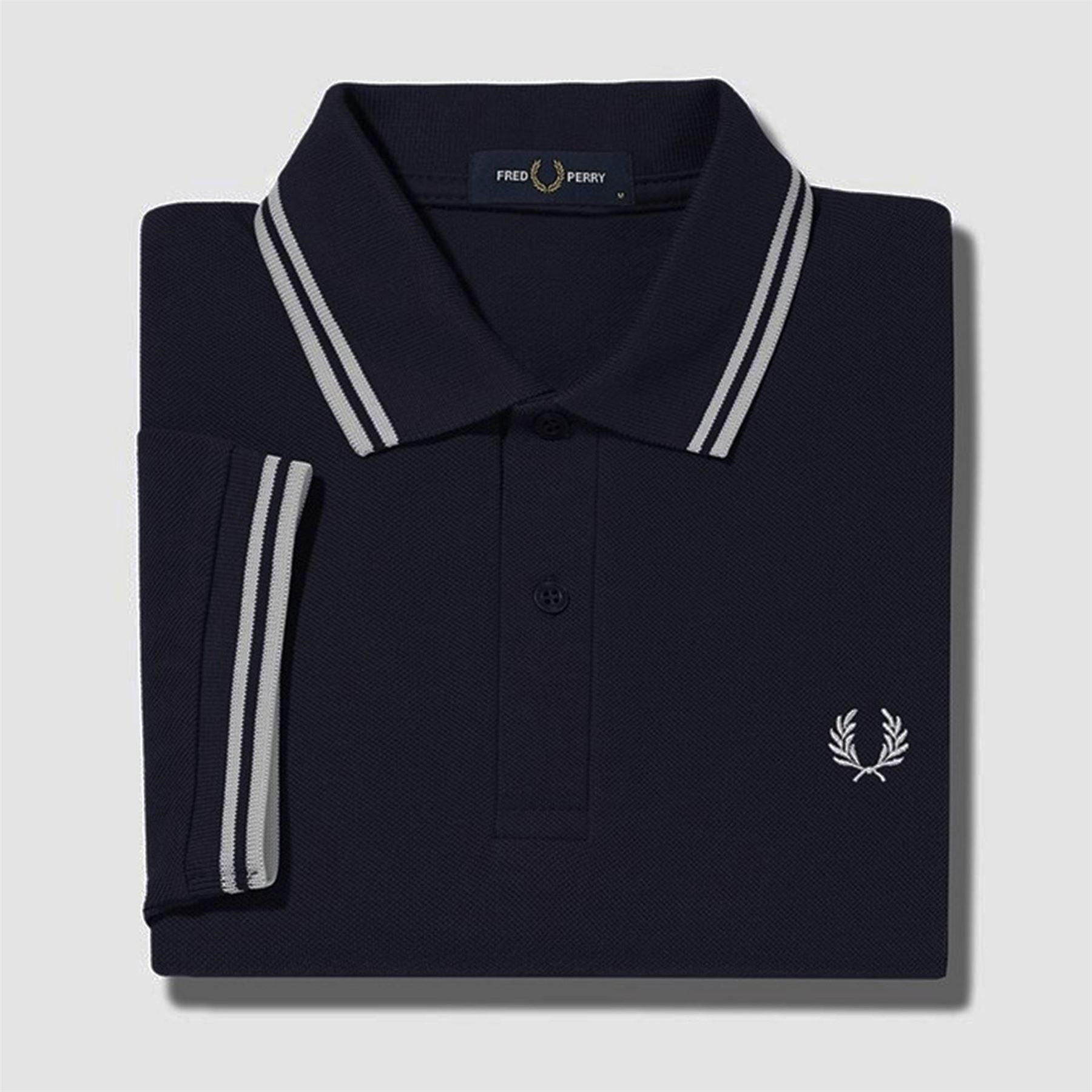 Fred Perry Sleeve Twin Tipped Polo Shirt