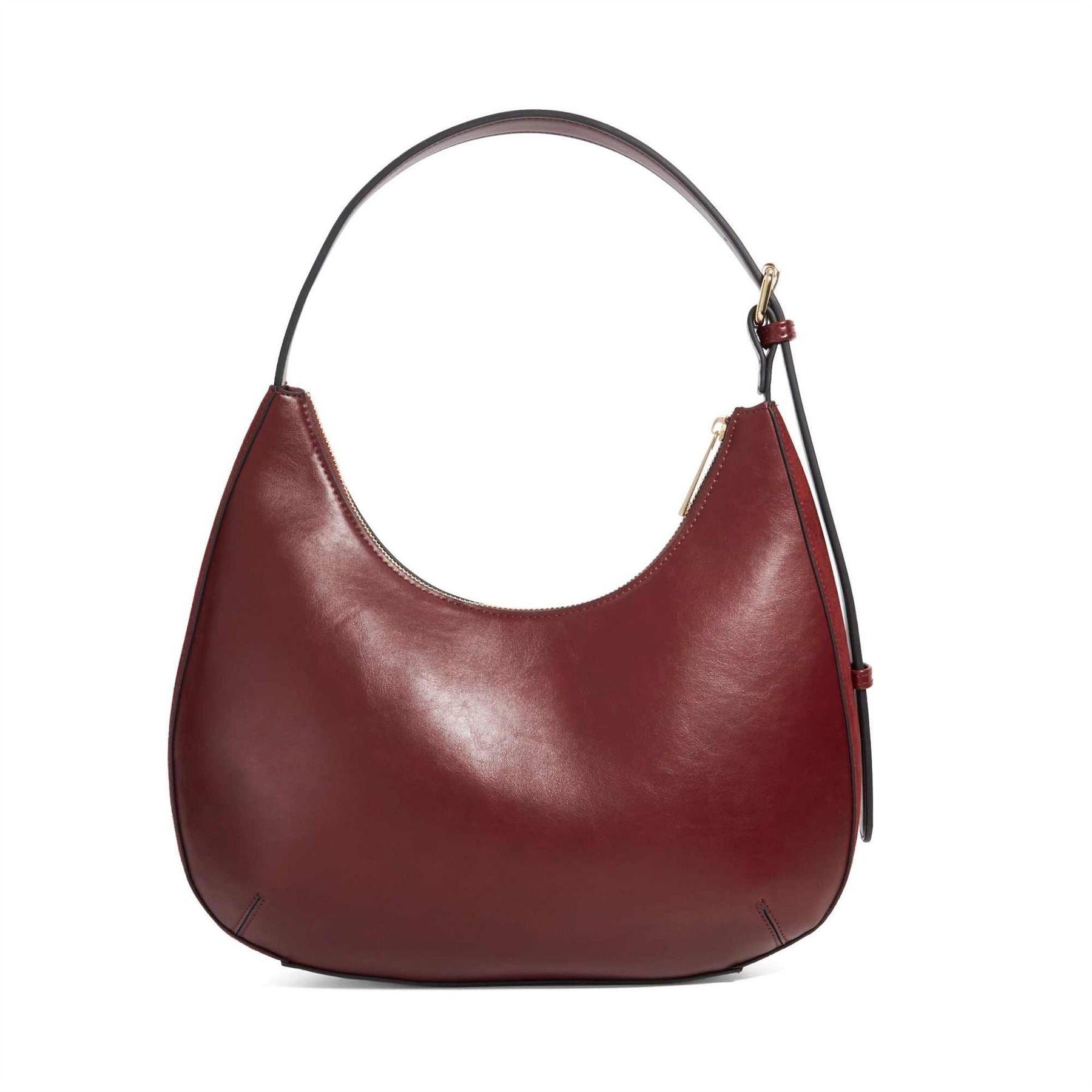 Dune London Daintily Crescent Shape Hobo Bag with Gold Tone Hardware