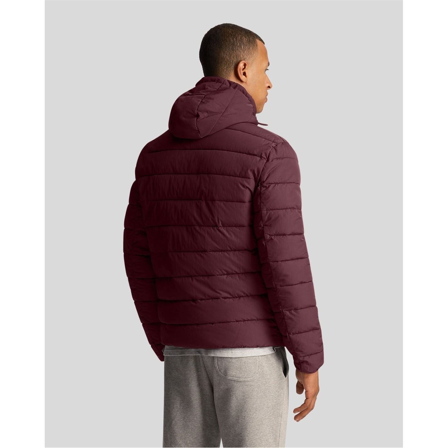 Lyle and Scott Lw Hooded Relaxed Fit Puffer Jacket