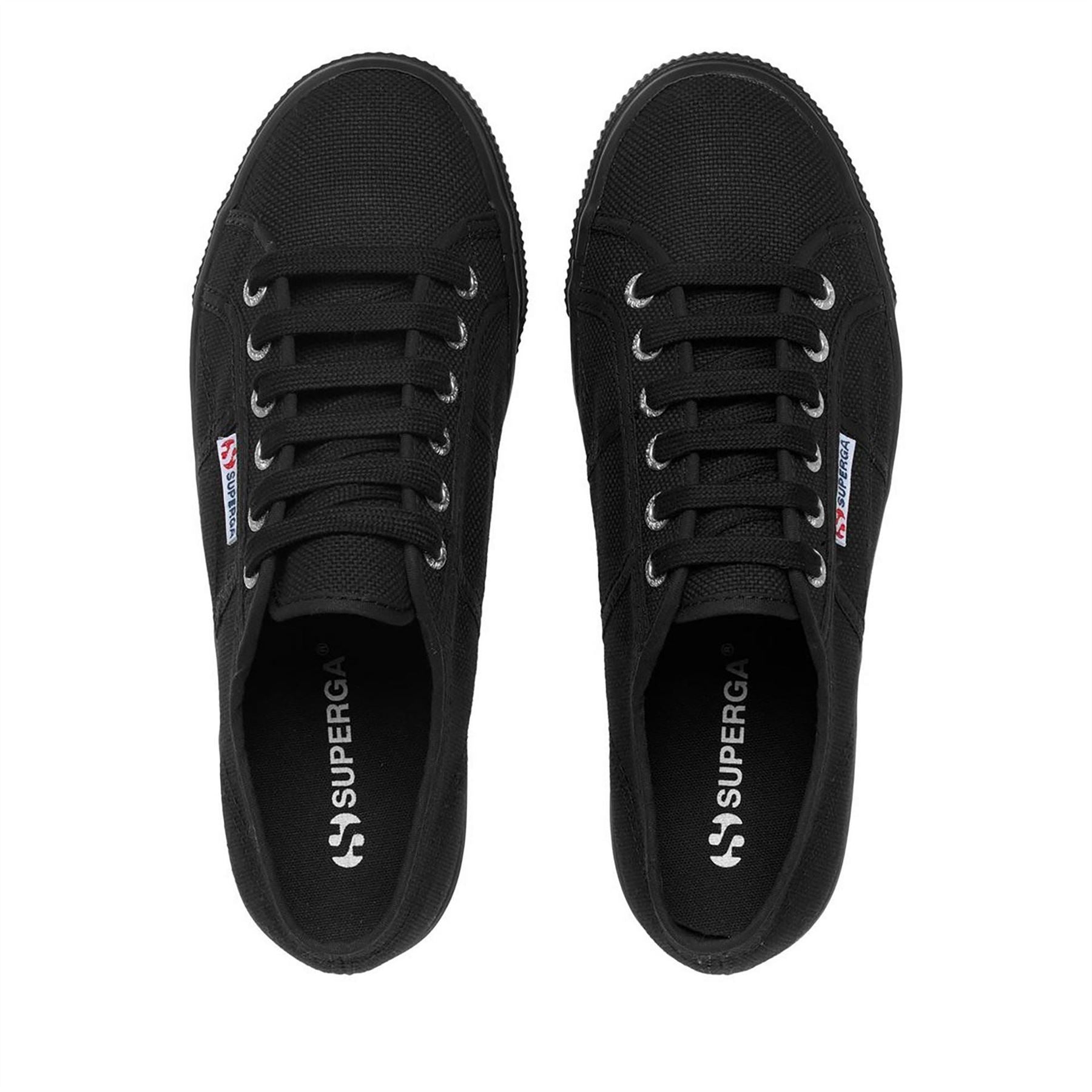 Superga 2790 Linea Canvas Low Top Platform Sneakers