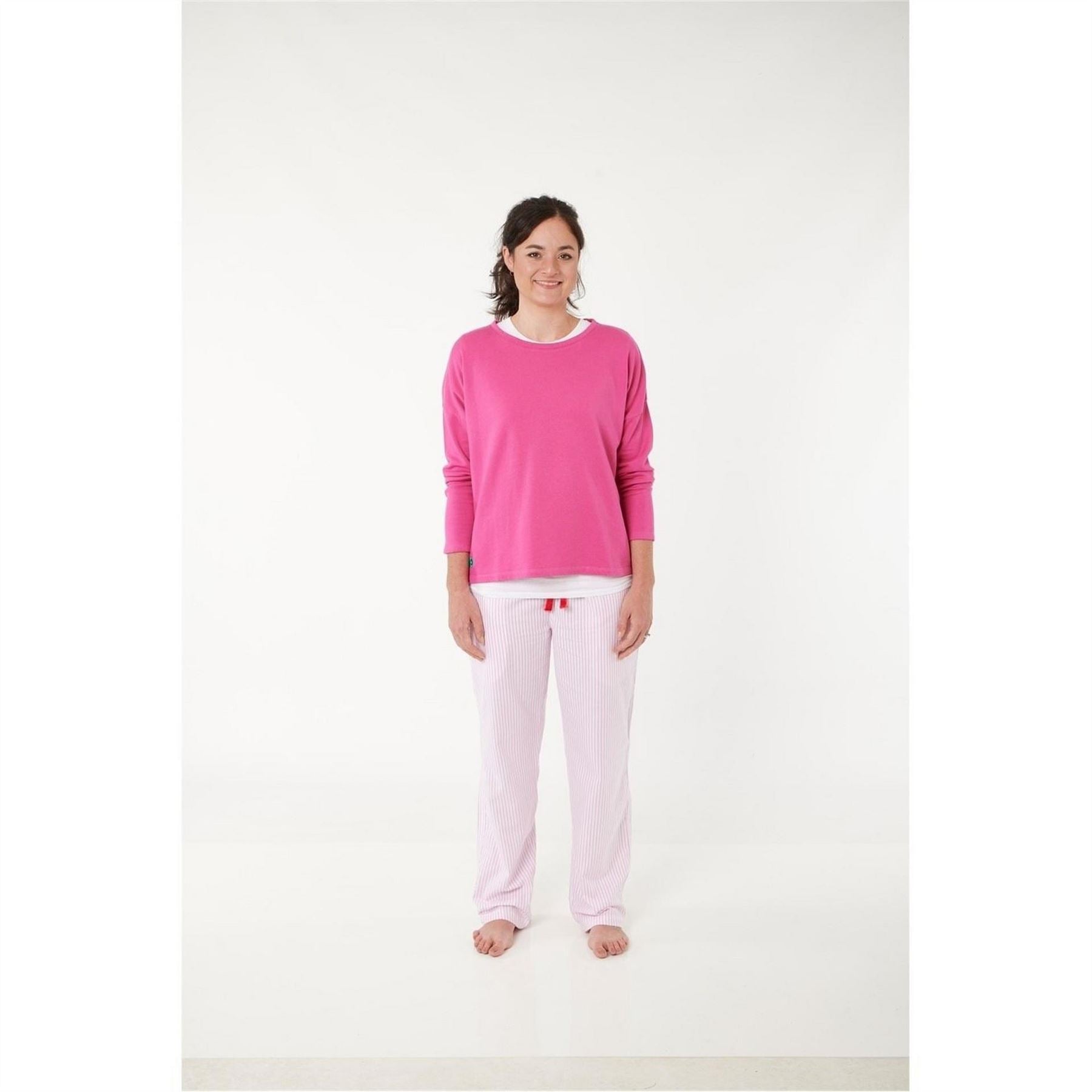 Loungers Ladies Organic Brushed Cotton Lounge Trousers