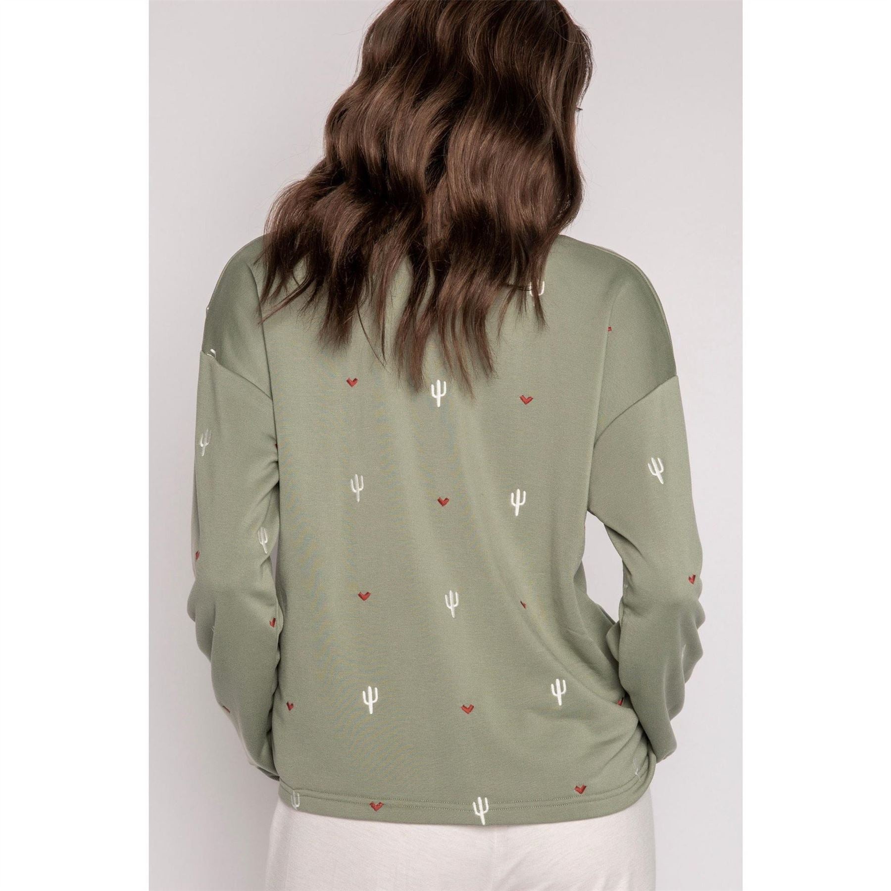 PJ Salvage Salvage Olive Shirt