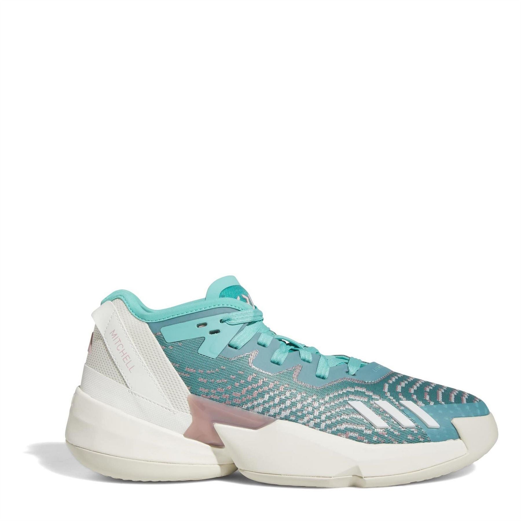 adidas D.O.N. Issue Mid Top Lace-Up Sneakers