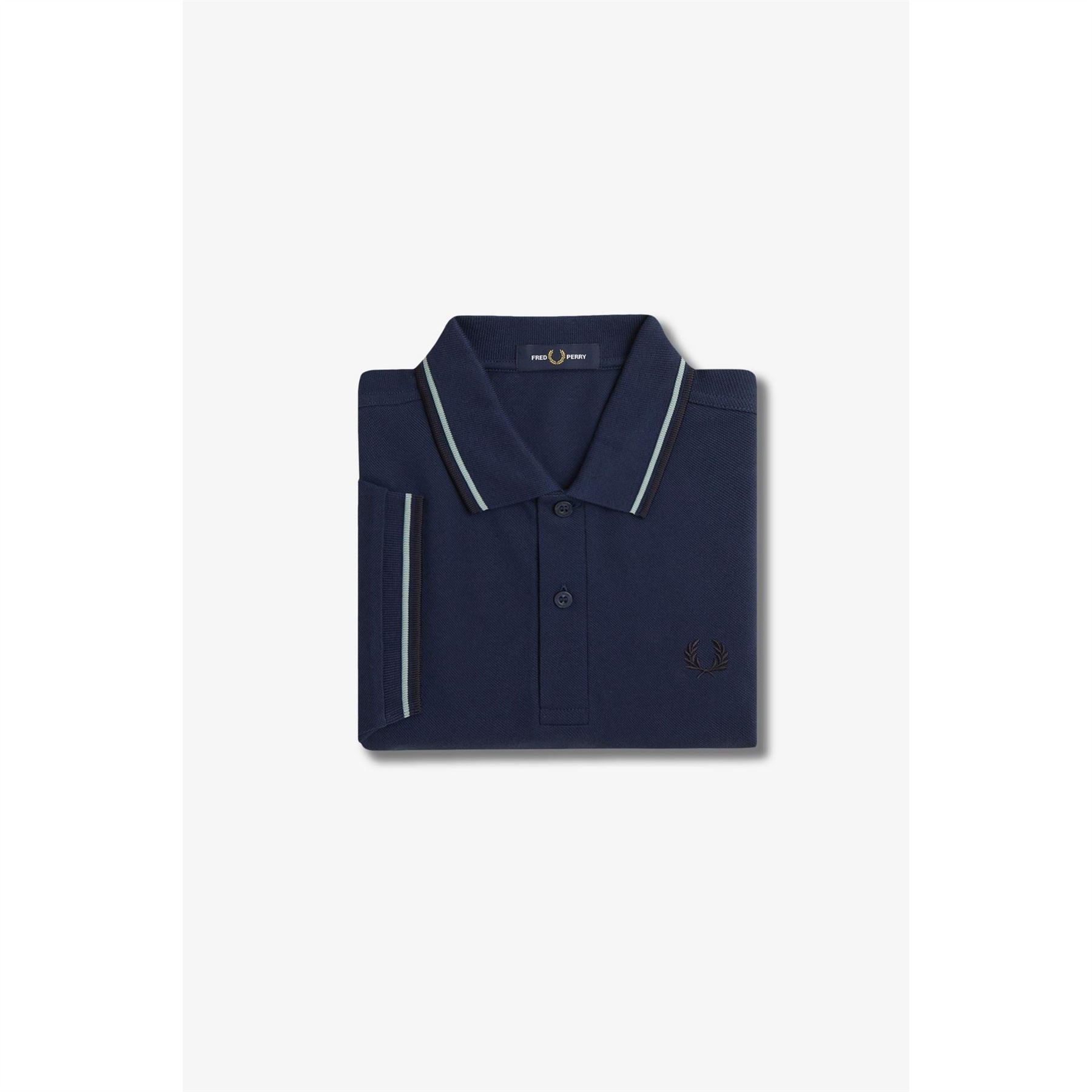 Fred Perry Sleeve Twin Tipped Polo Shirt