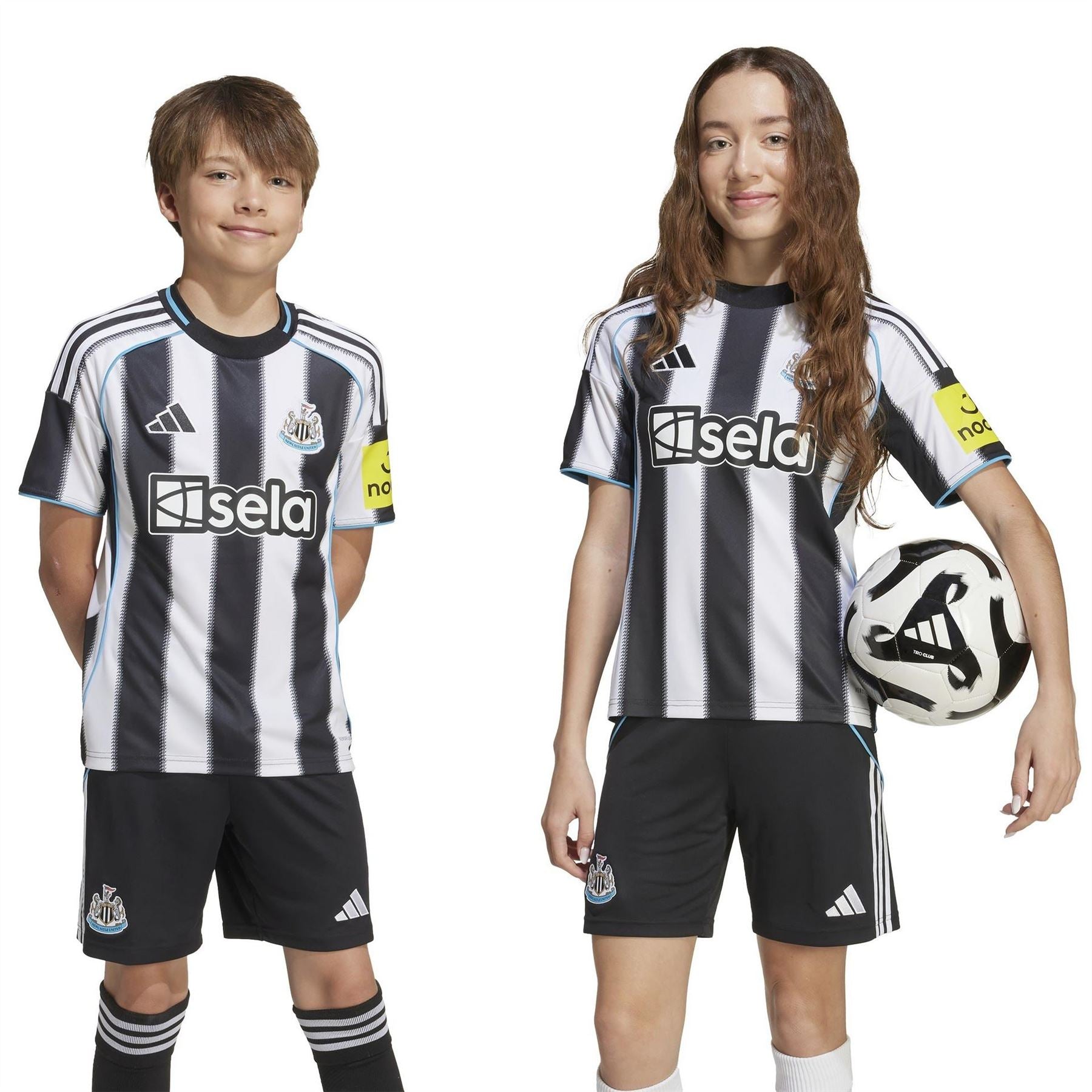 adidas Newcastle United Home Shirt 2025 2026 Juniors
