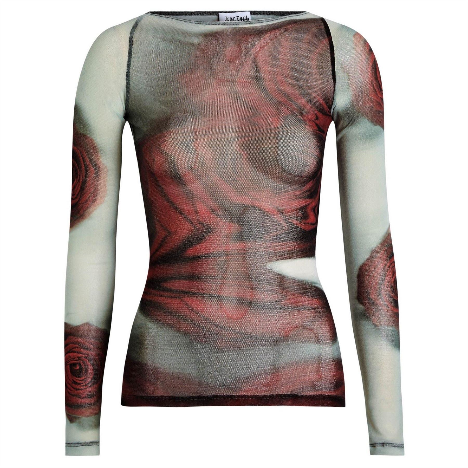 Jean Paul Gaultier Boat Neck Top With Long S