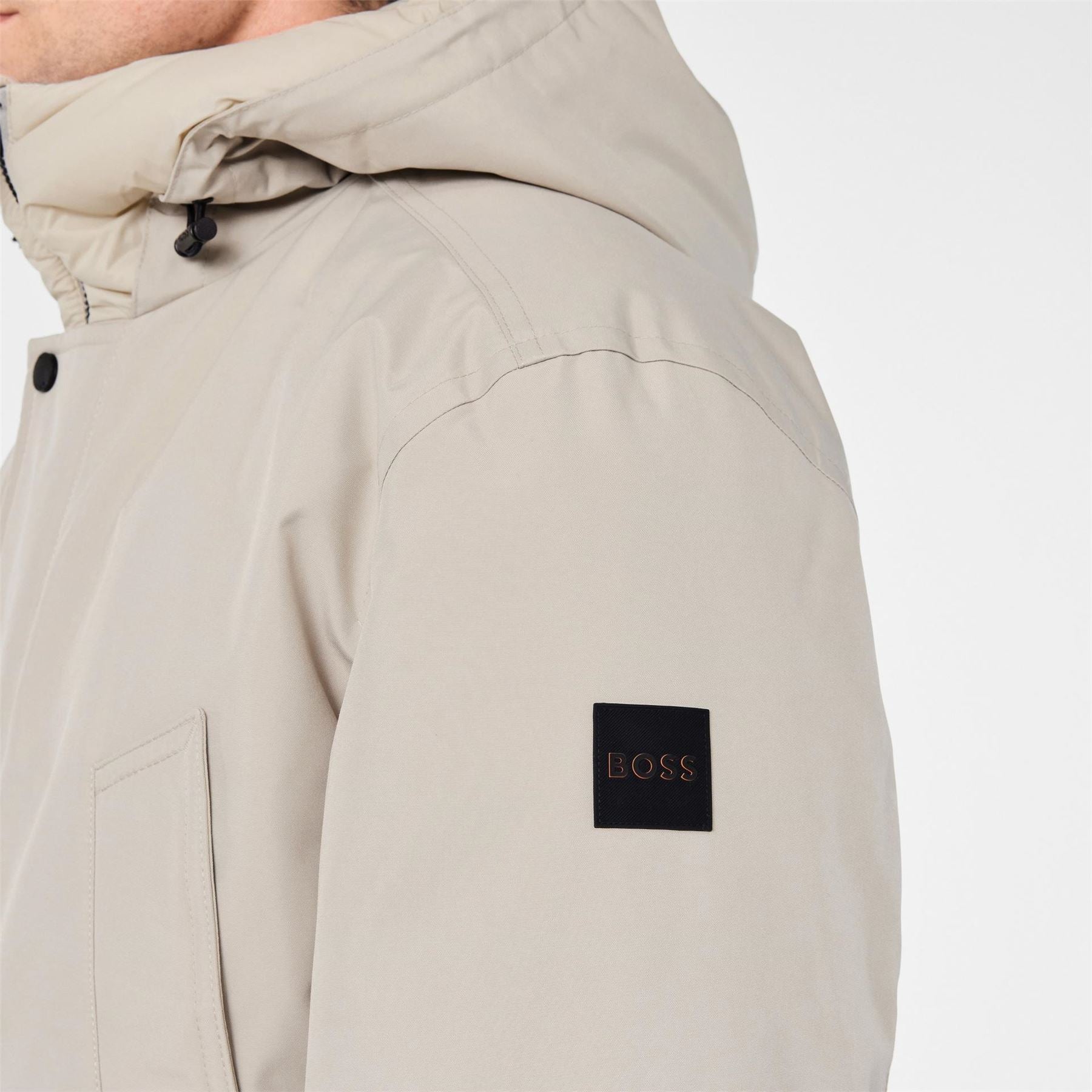 Boss Osias Water Repellent Insulated Relaxed Fit Parka