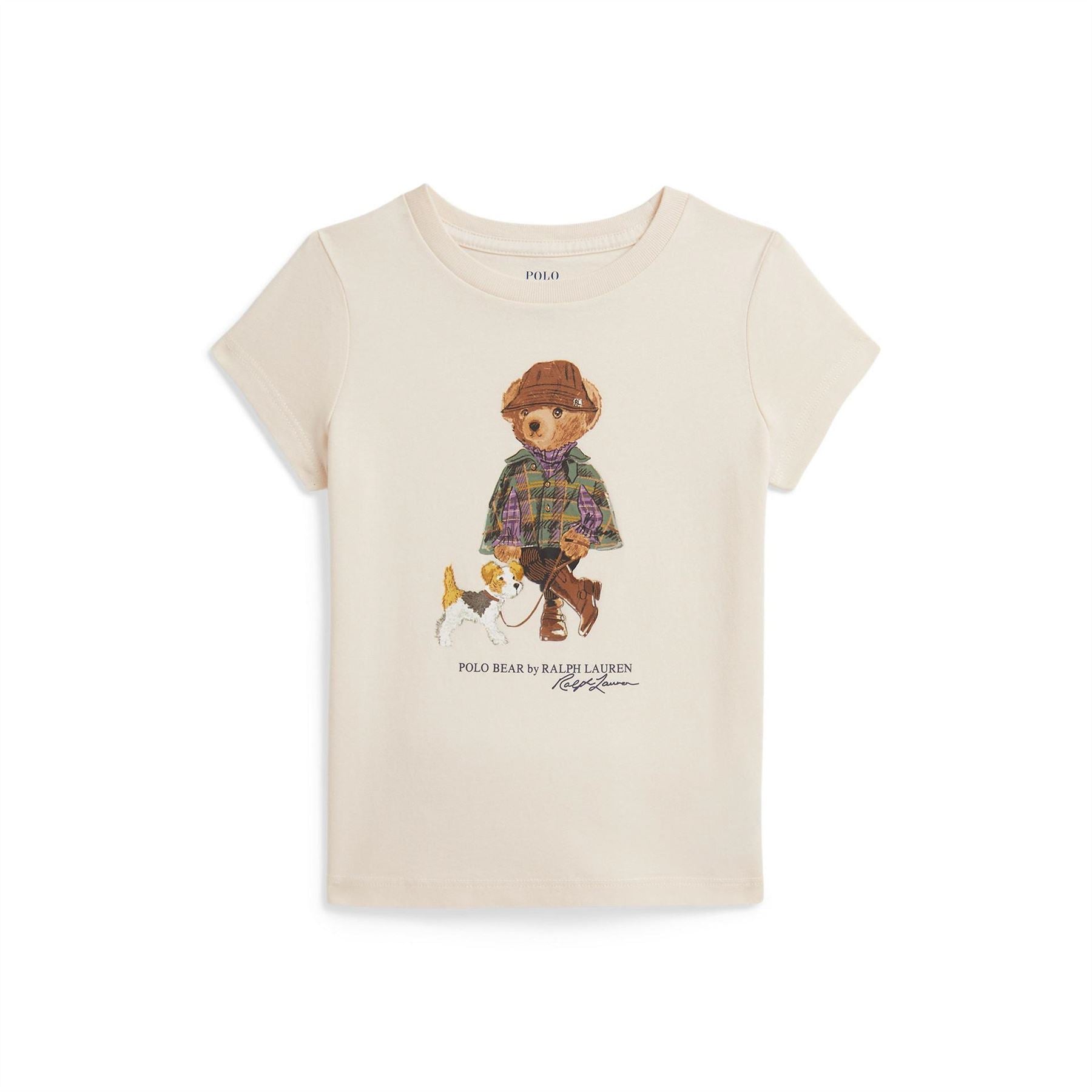 Polo Ralph Lauren Teddy Bear Print Crew Neck Short Sleeve T-Shirt