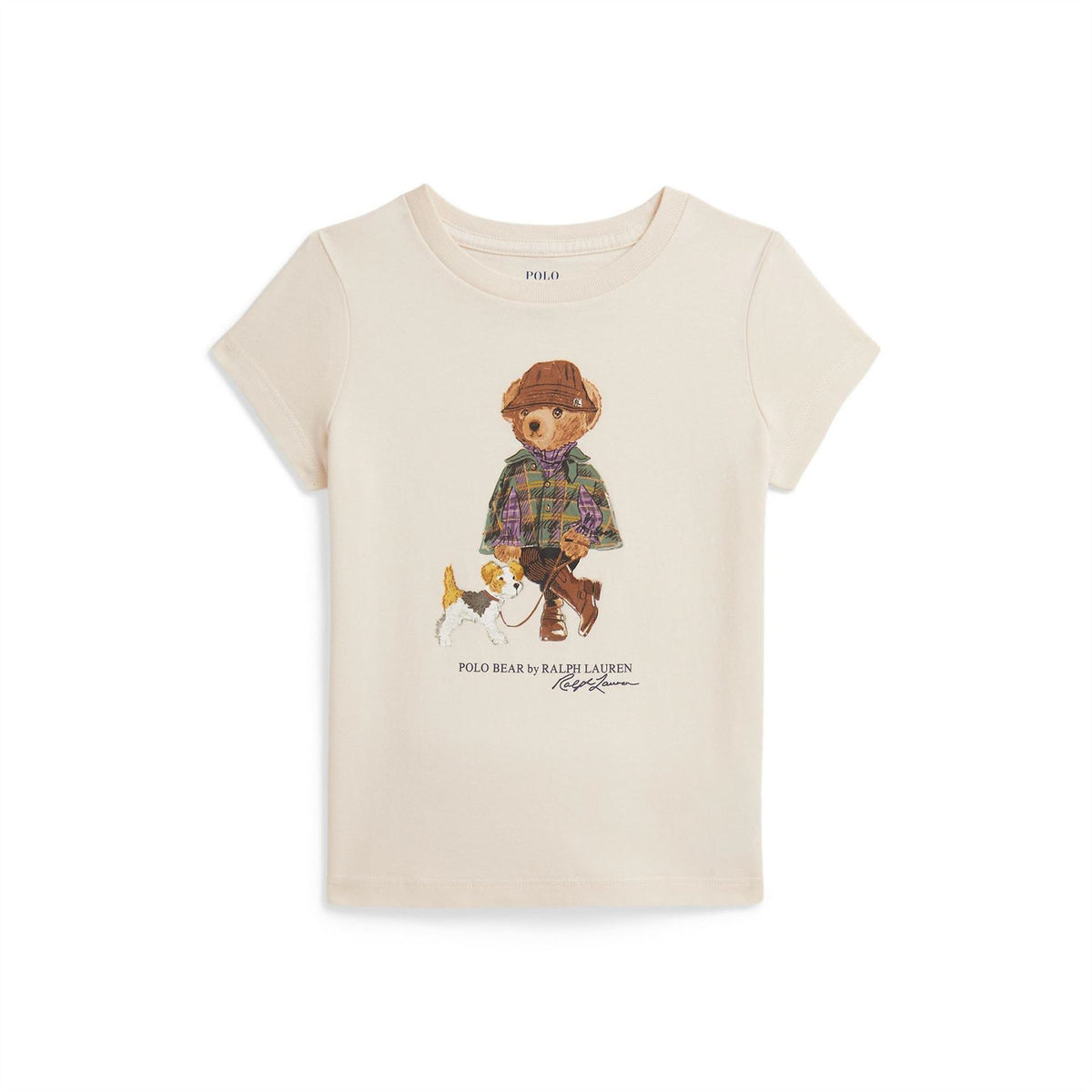 Polo Ralph Lauren Teddy Bear Print Crew Neck Short Sleeve T-Shirt