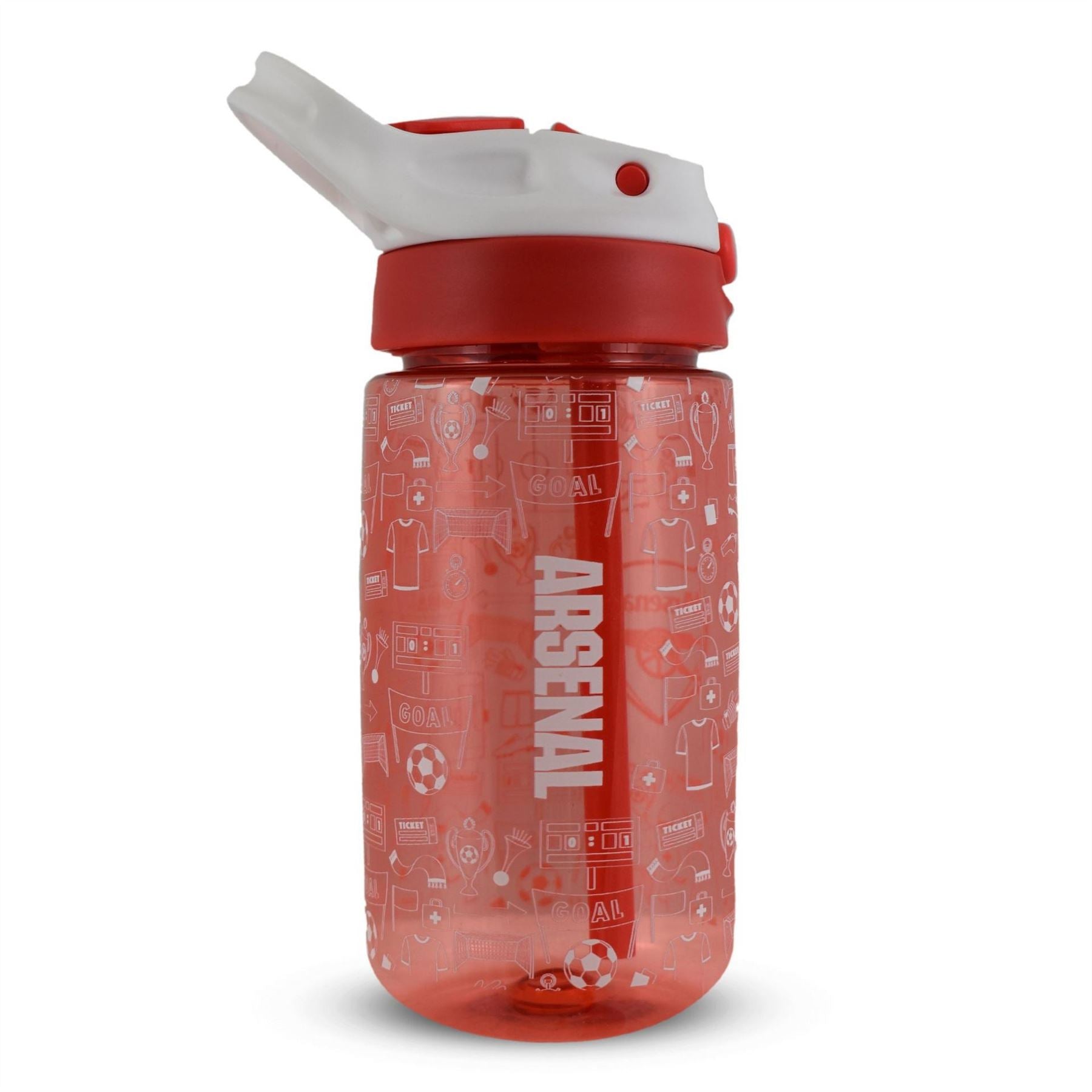 Team 480ml Plastic Football Water Bottle