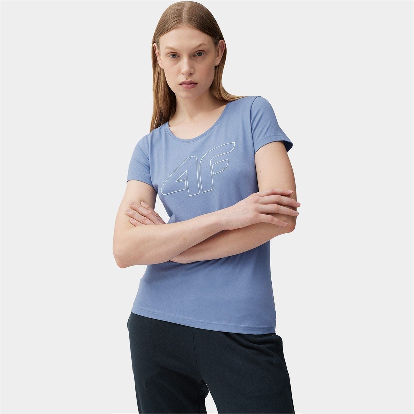 4F Womens Big Logo T-Shirt