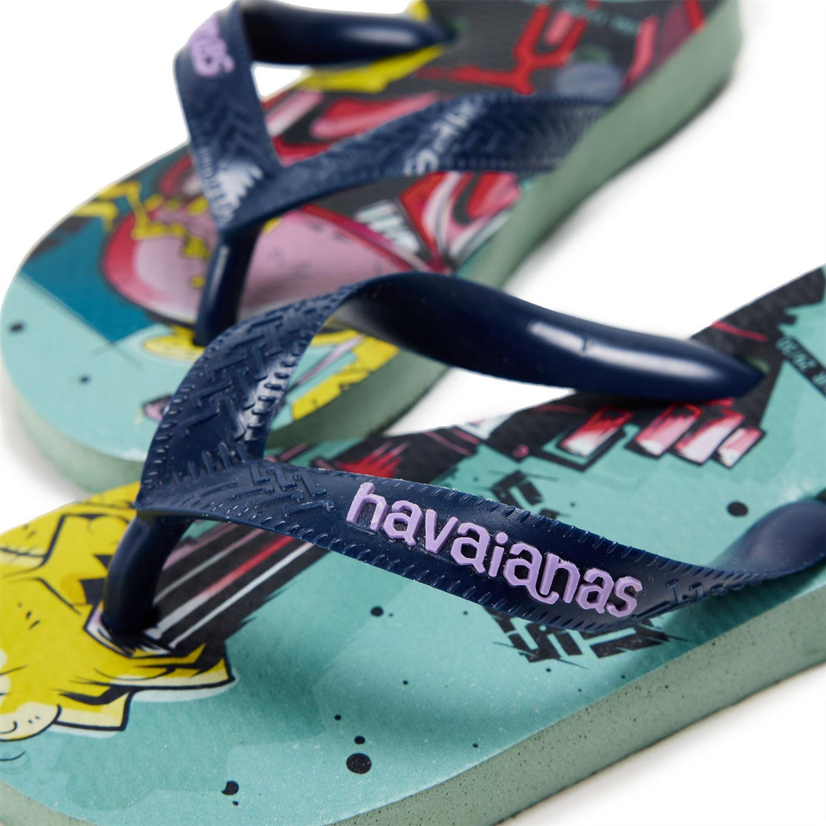 Havaianas Kids Star Wars Clay Navy Blue Flip Flops