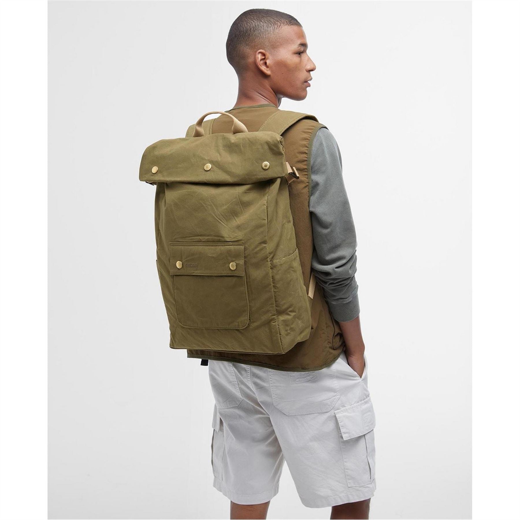 Barbour Foldover Backpack