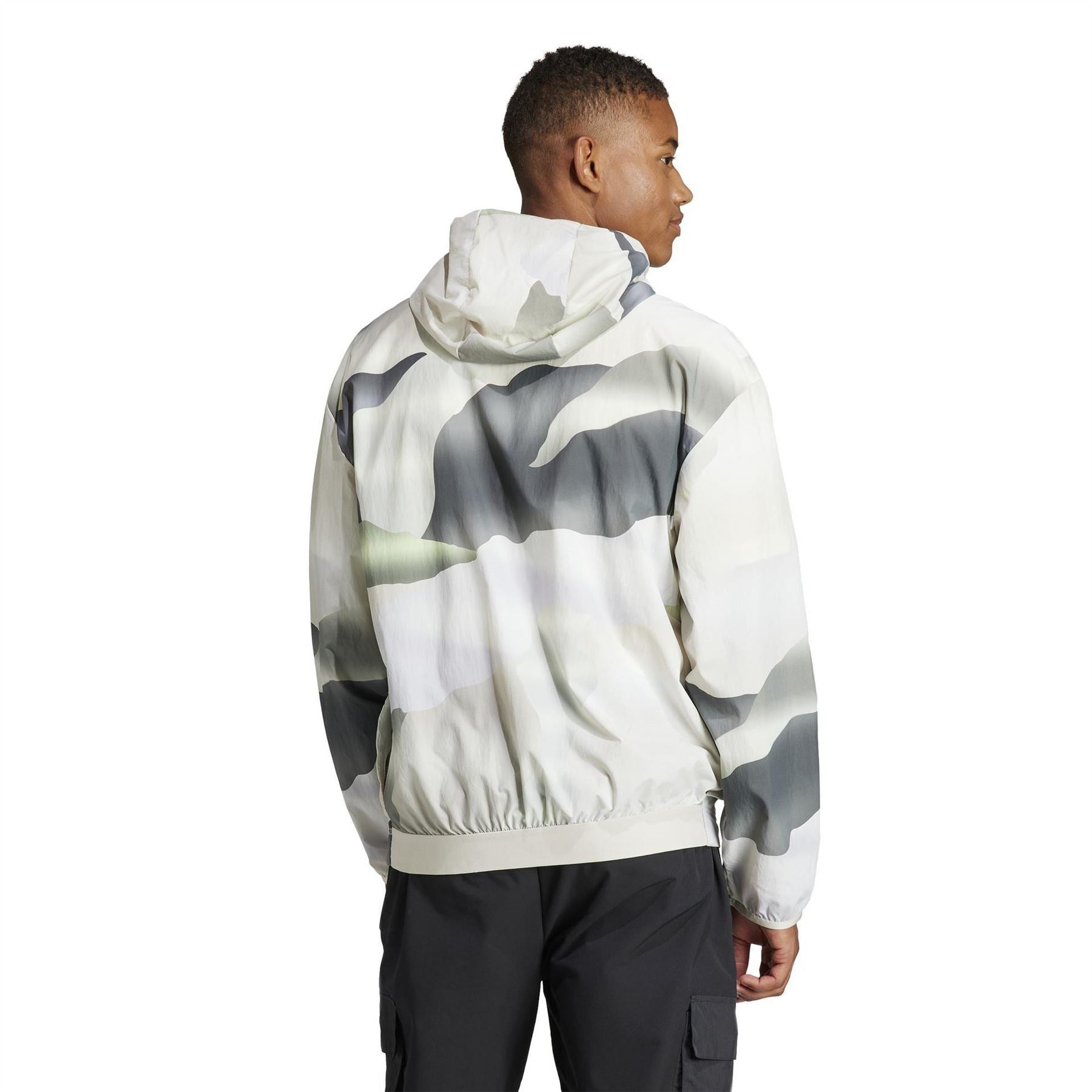 adidas City Escape Water Resistant Long Sleeve Rain Anorak
