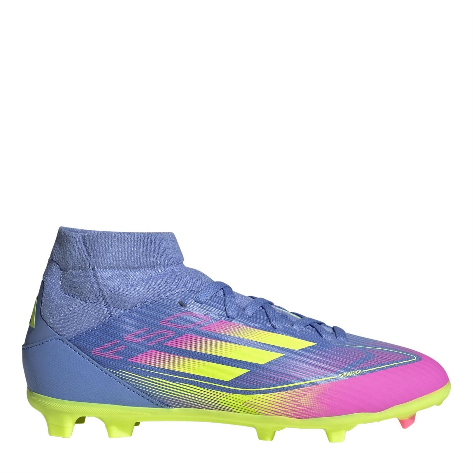 adidas F50 League Mid Childrens Firm Ground Football Boots