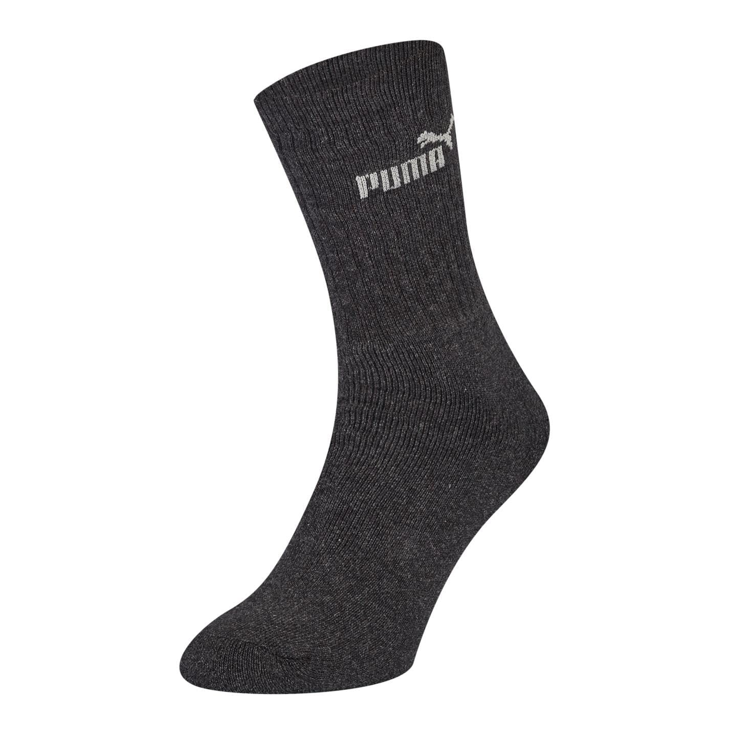 Puma Mens 3 Pack Crew Socks