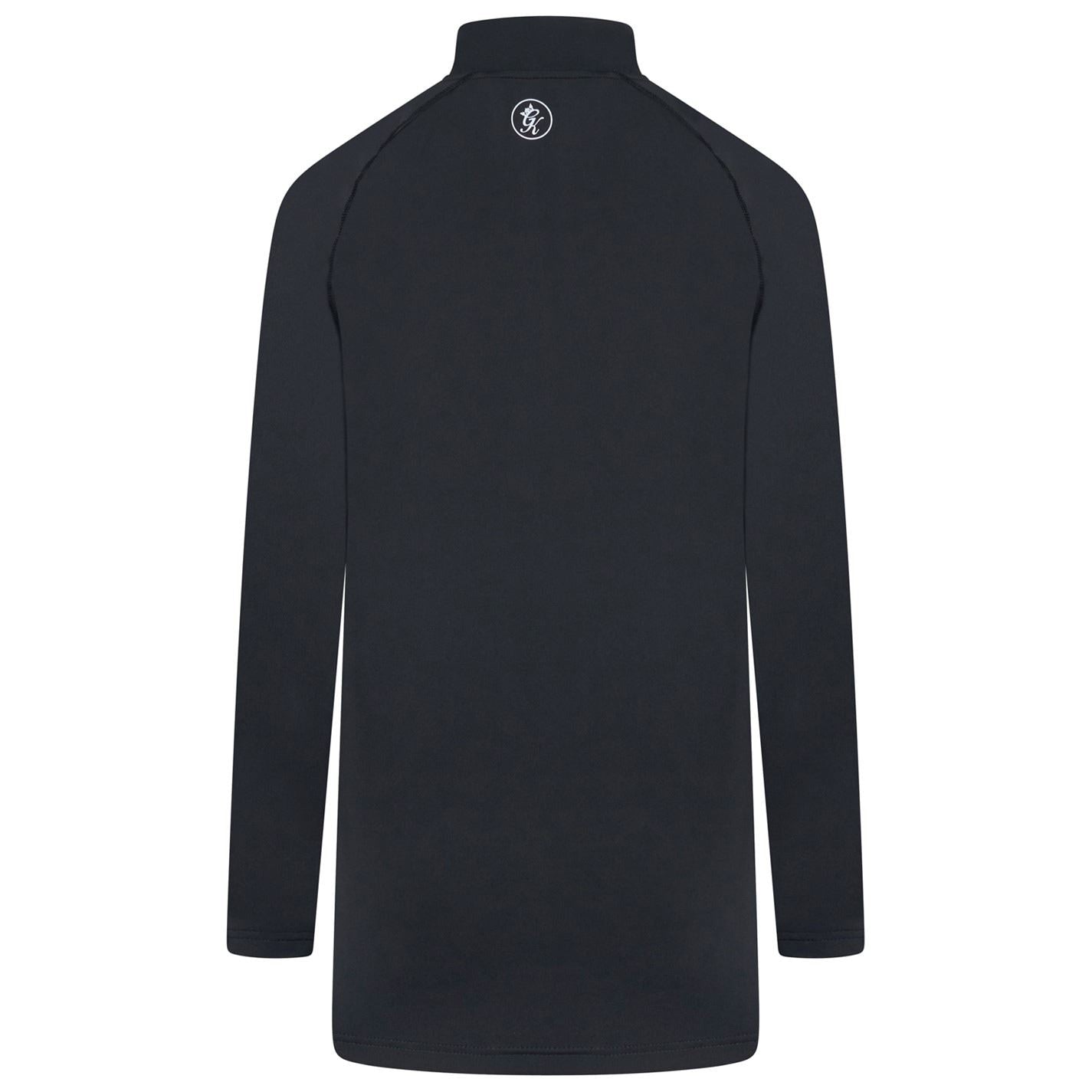 Gym King Energy Quarter Zip Funnel   Black