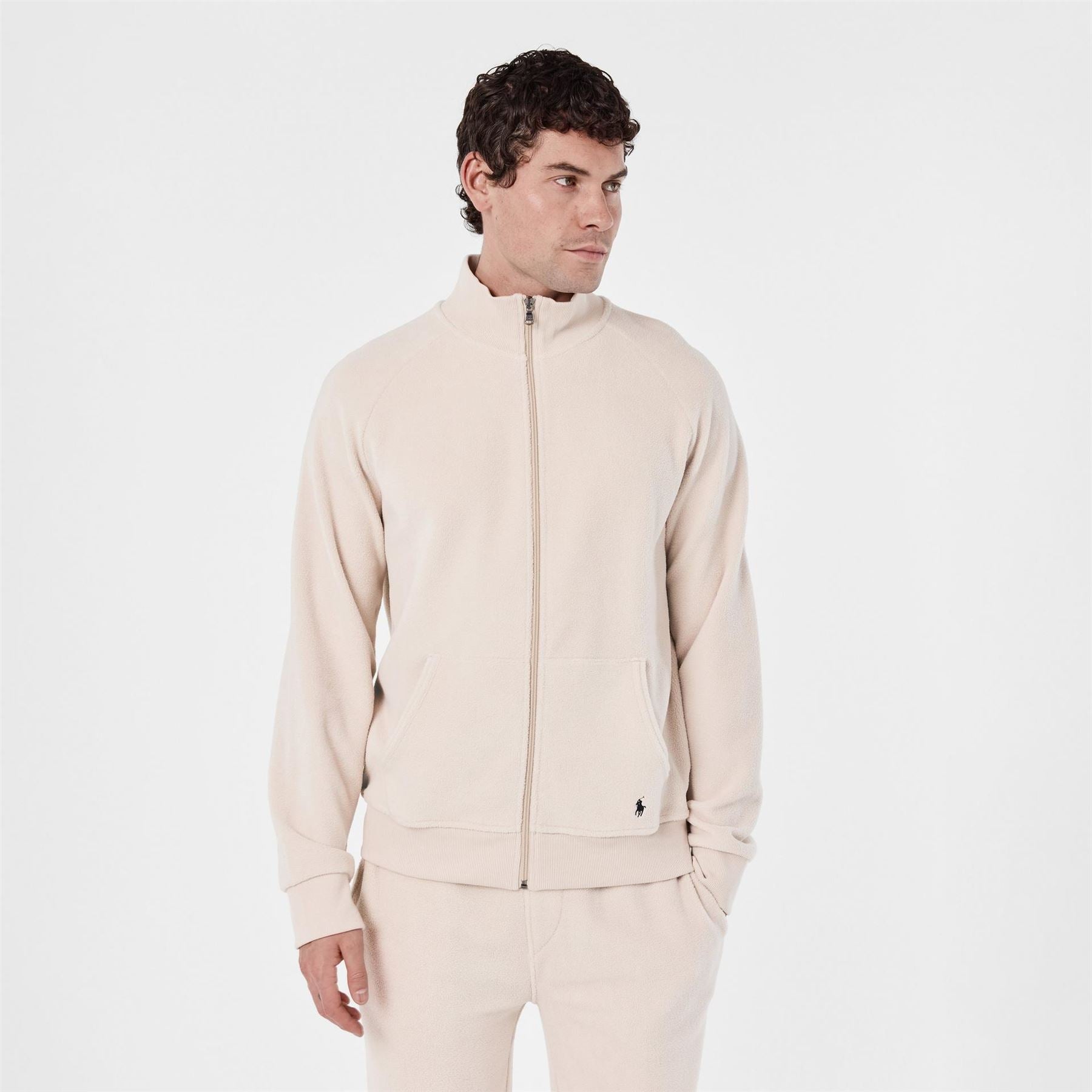 Polo Ralph Lauren Full Zip Mock Neck Top