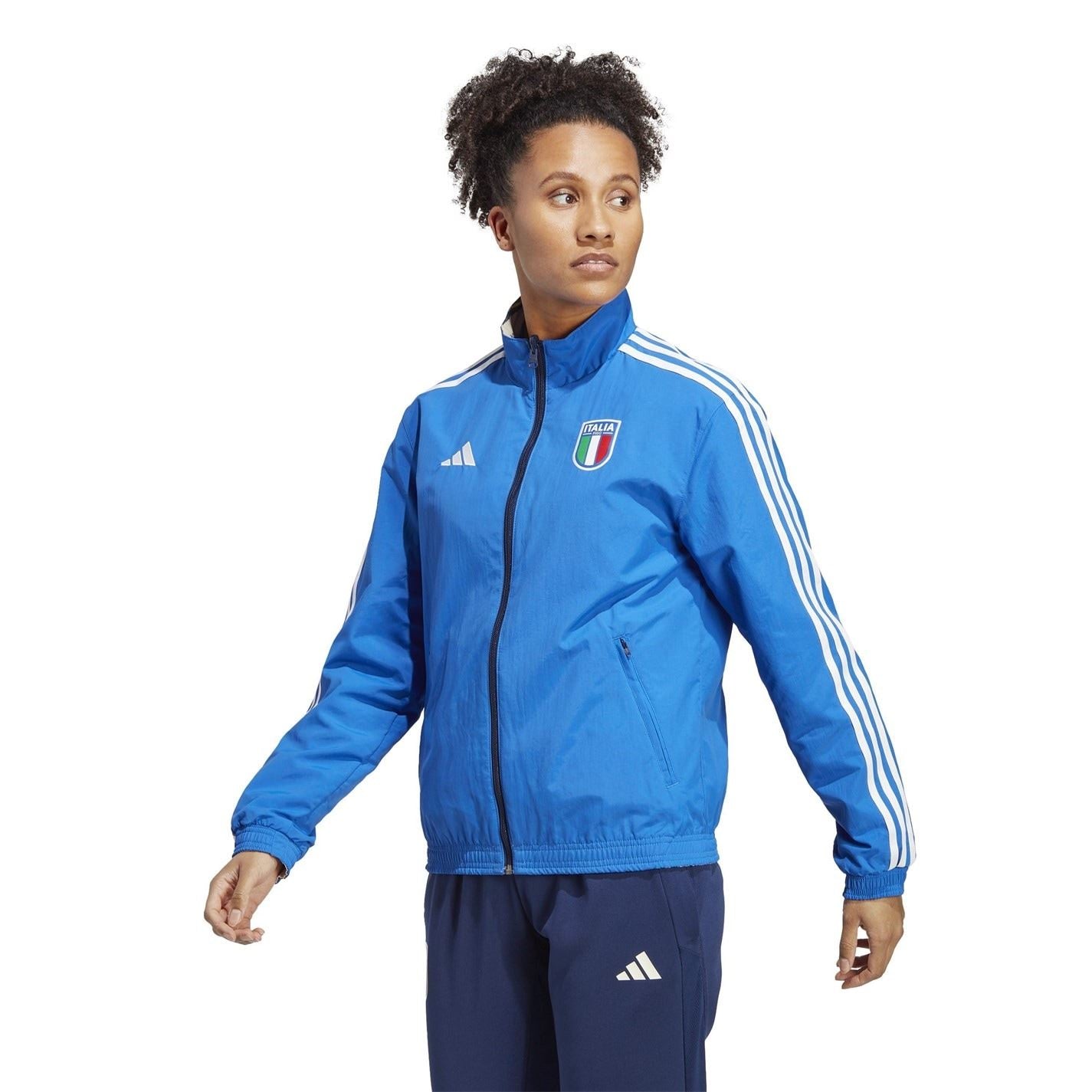 adidas Womens Italy Away Anthem Jacket 2023