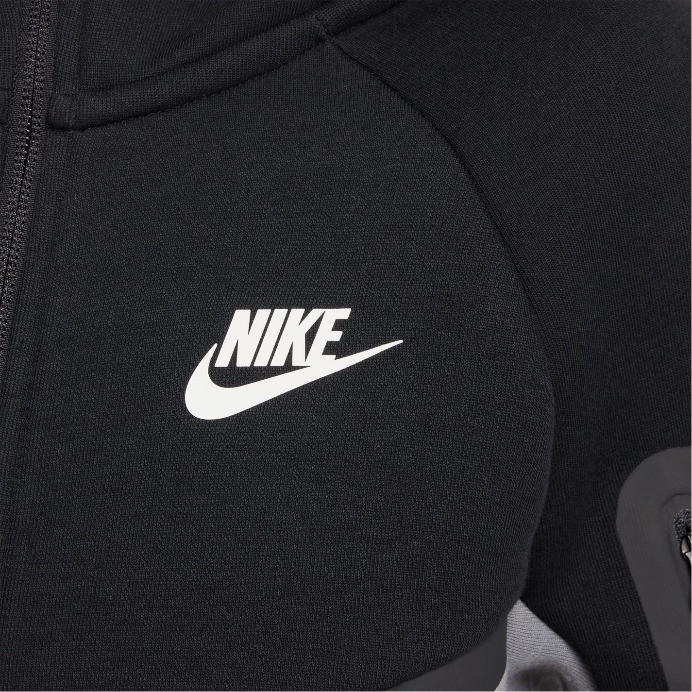 Nike Sportswear Tech Fleece Big Kids  Full Zip Hoodie
