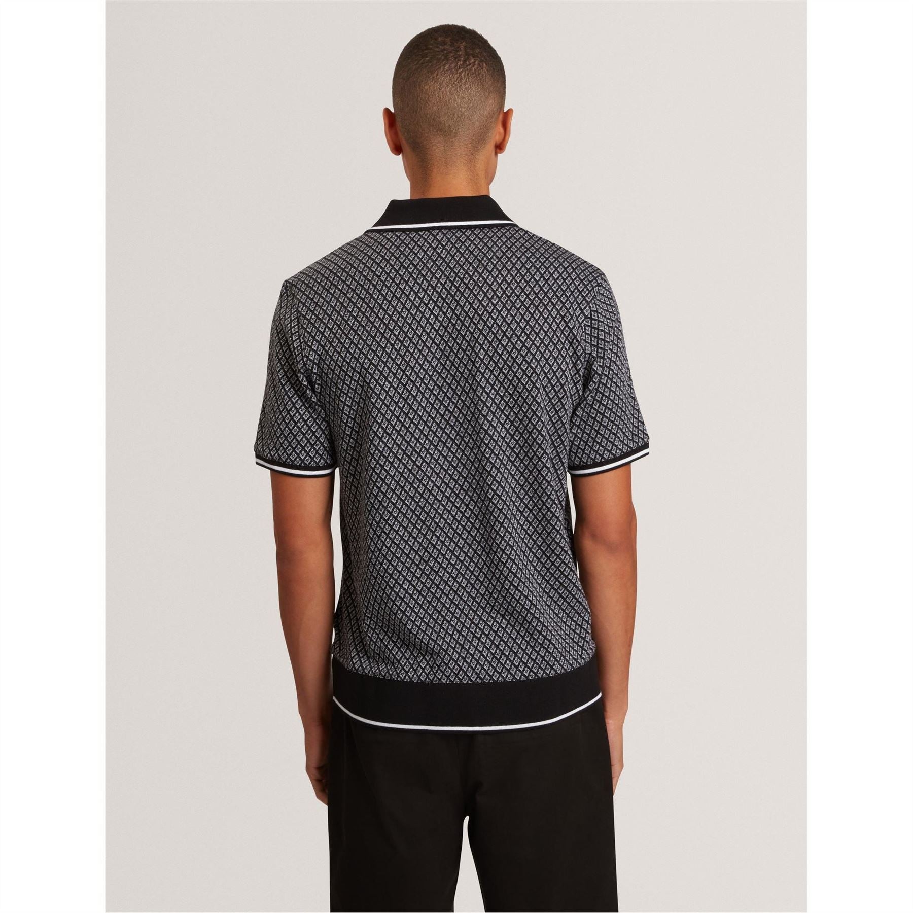 Ted Baker Collared Neck Short Sleeve Polo Shirt