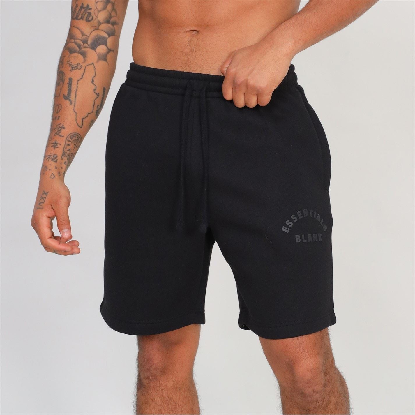 Blank Essentials Arch Hoody Print Shorts