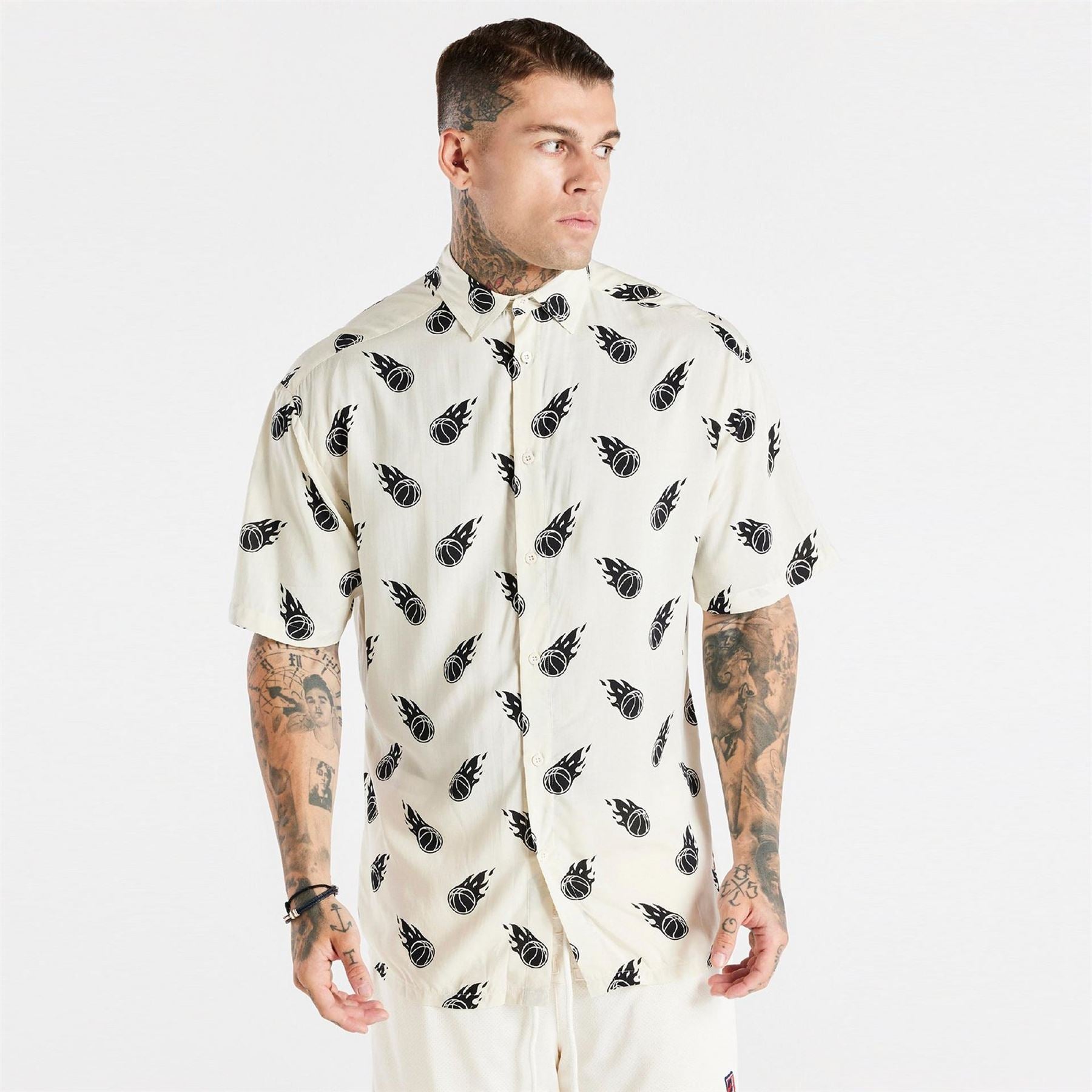 SikSilk Short Sleeve Regular Fit Shirt