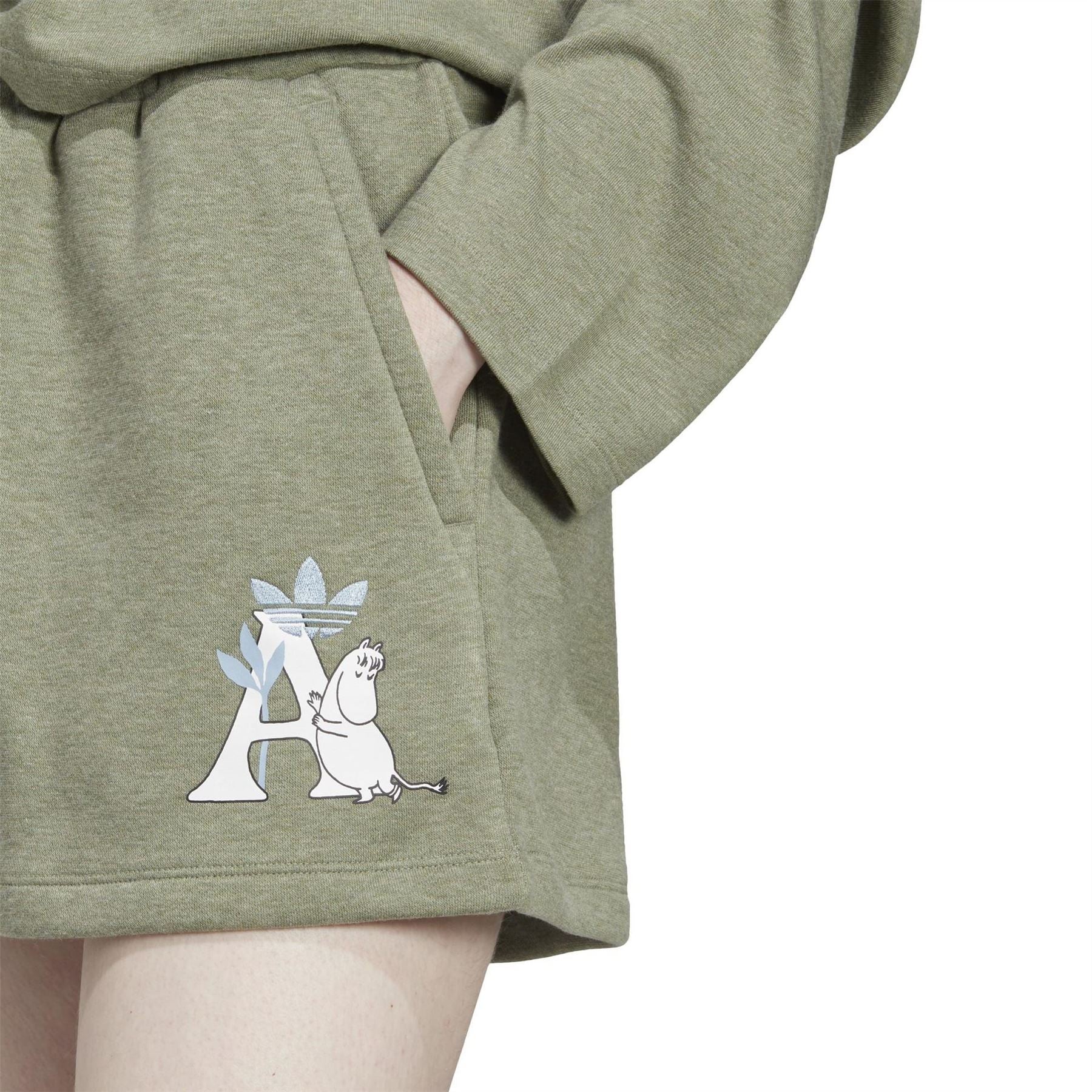 adidas Originals Moomin Fleece Jogger Shorts