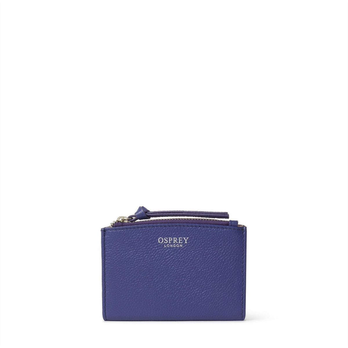 Osprey London London Molly Curved Bi Fold Leather Card Holder